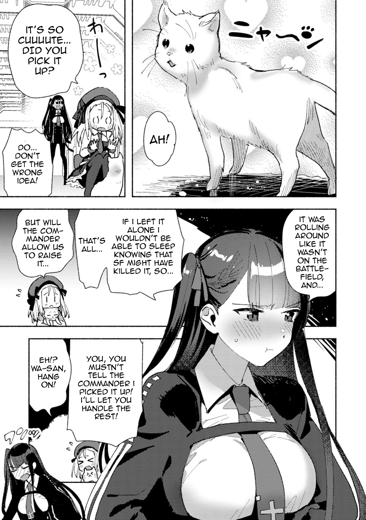 Dolls Frontline Comic Anthology - Vol.1 Chapter 13: Finding A Stray Pet