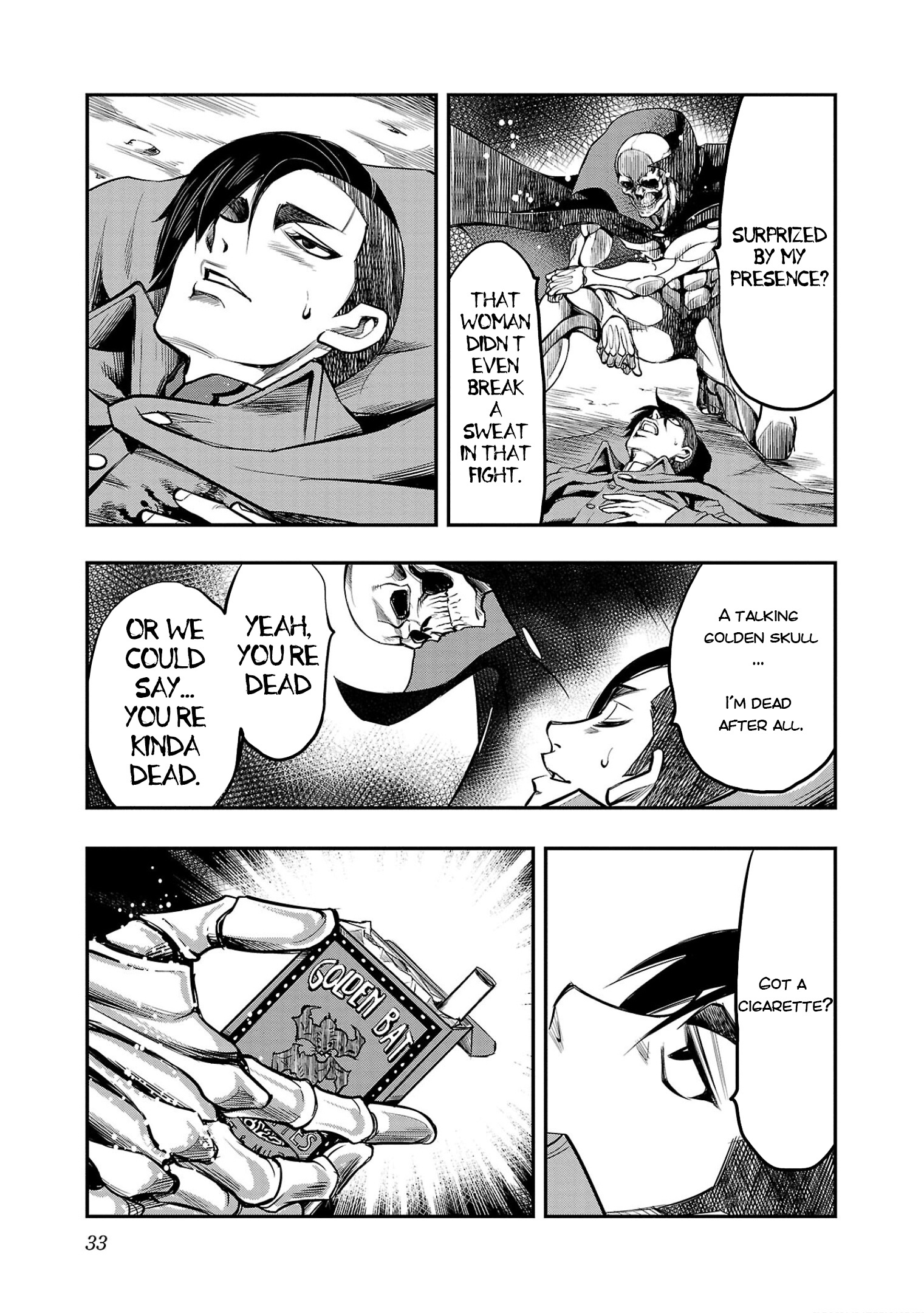 Golden Bat - A Mysterious Story Of The Taisho Era's Skull - Vol.1 Chapter 1: The Golden Bat