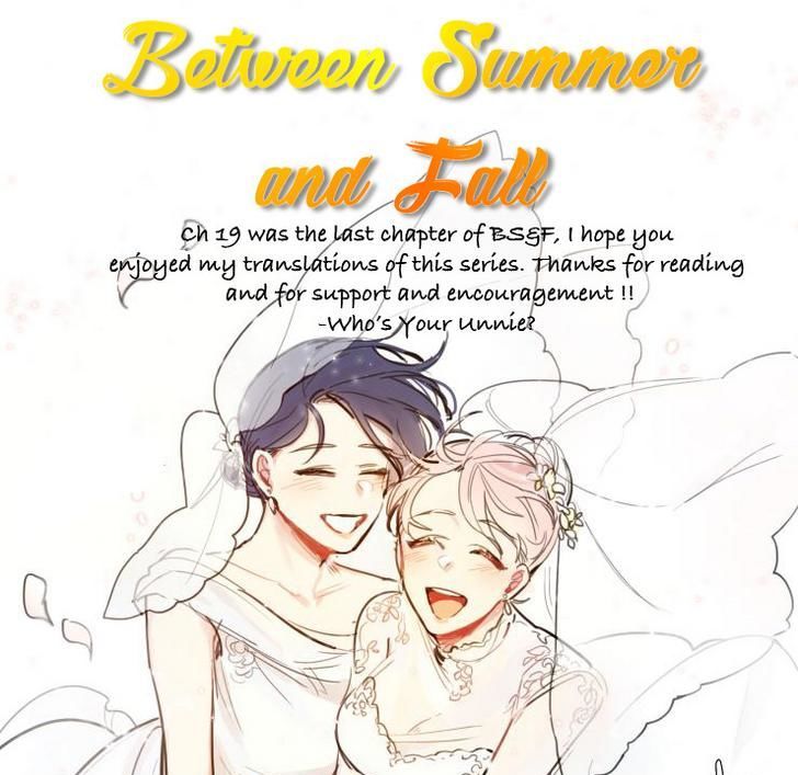 Between Summer And Fall - Chapter 19