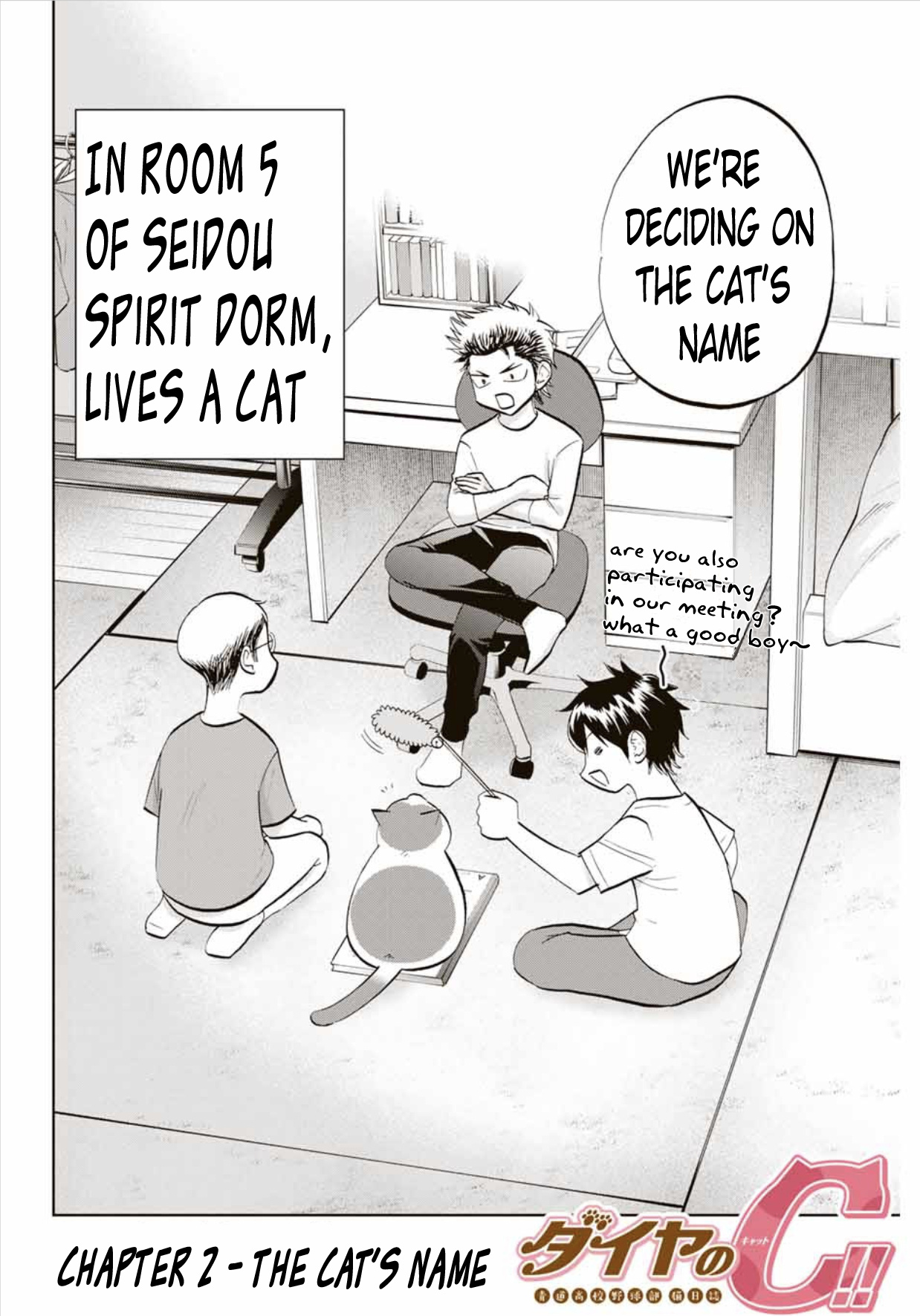 Daiya No C - Vol.1 Chapter 2: The Cat's Name