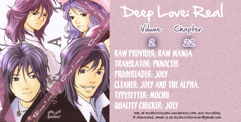 Deep Love: Real - Vol.3 Chapter 22 : Scar