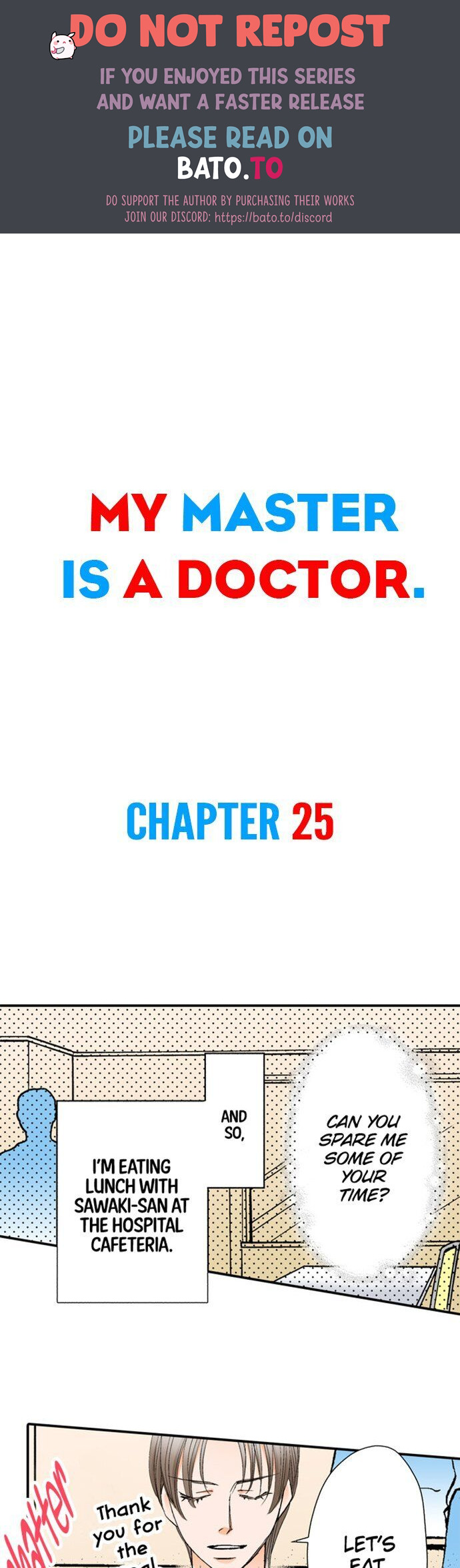 My Master Is A Doctor - Chapter 25