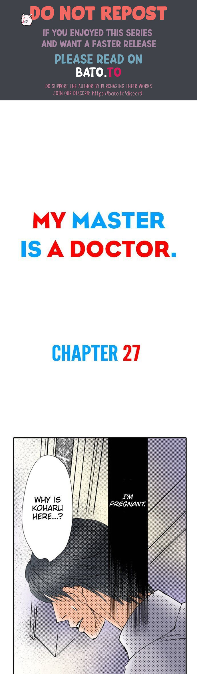 My Master Is A Doctor - Chapter 27