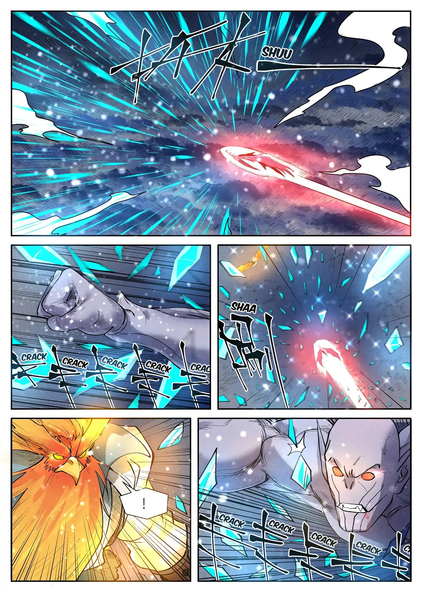 Tales Of Demons And Gods - Chapter 240.5: Ye Mo Vs Wu Man