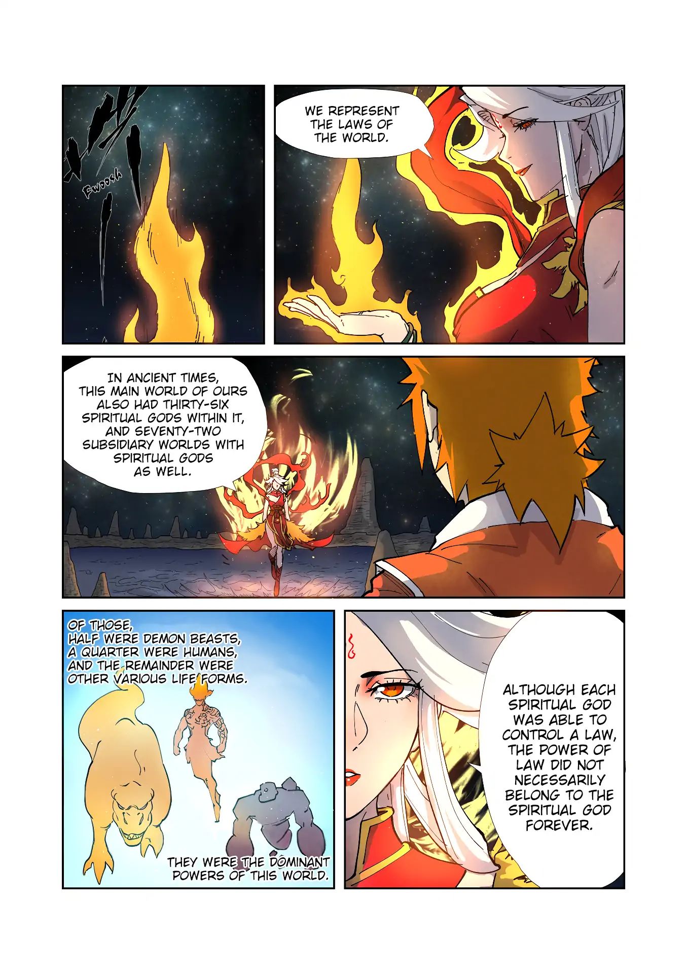 Tales Of Demons And Gods - Chapter 223.5: Fire Spiritual Goddess (Part 2)