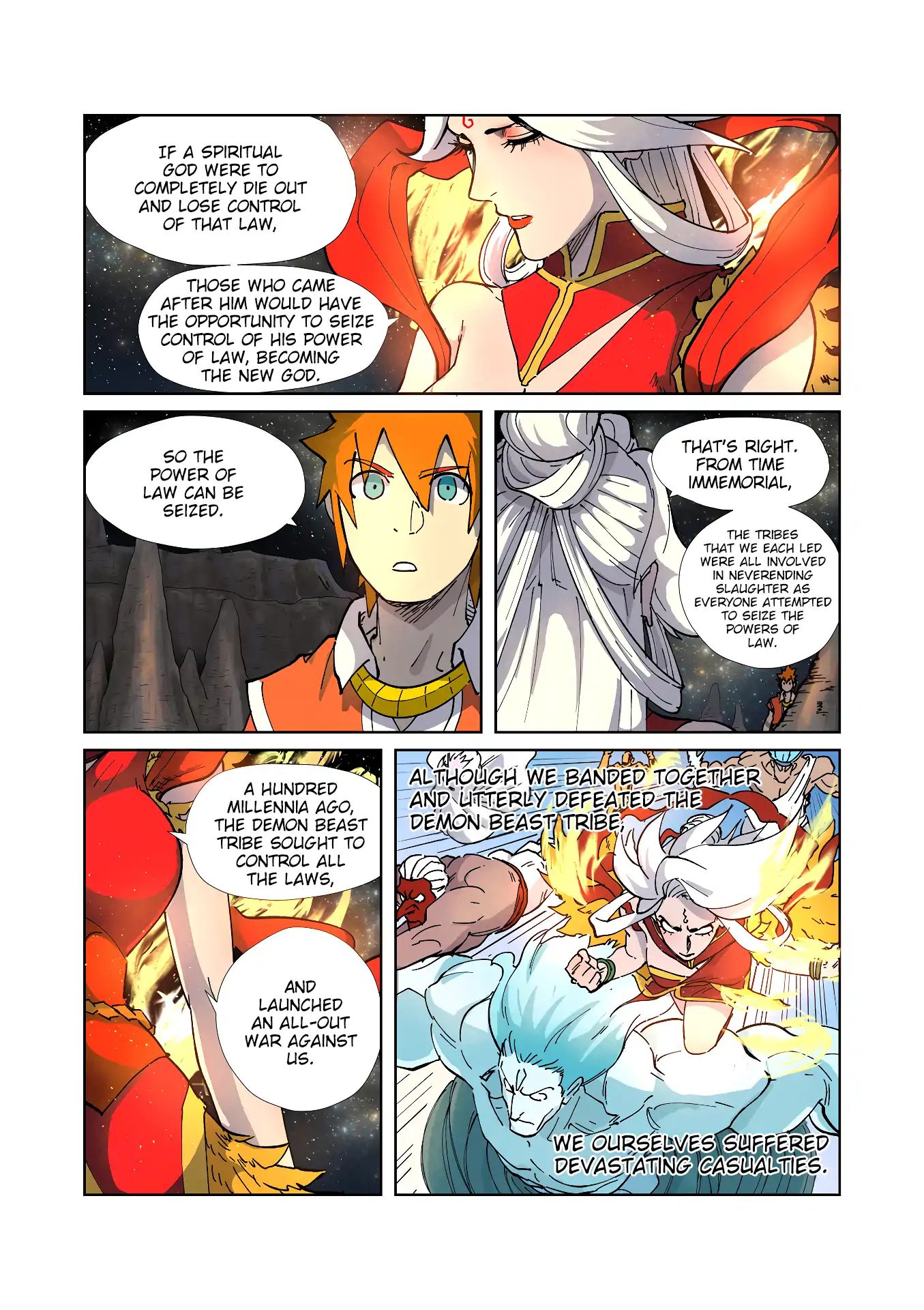 Tales Of Demons And Gods - Chapter 223.5: Fire Spiritual Goddess (Part 2)