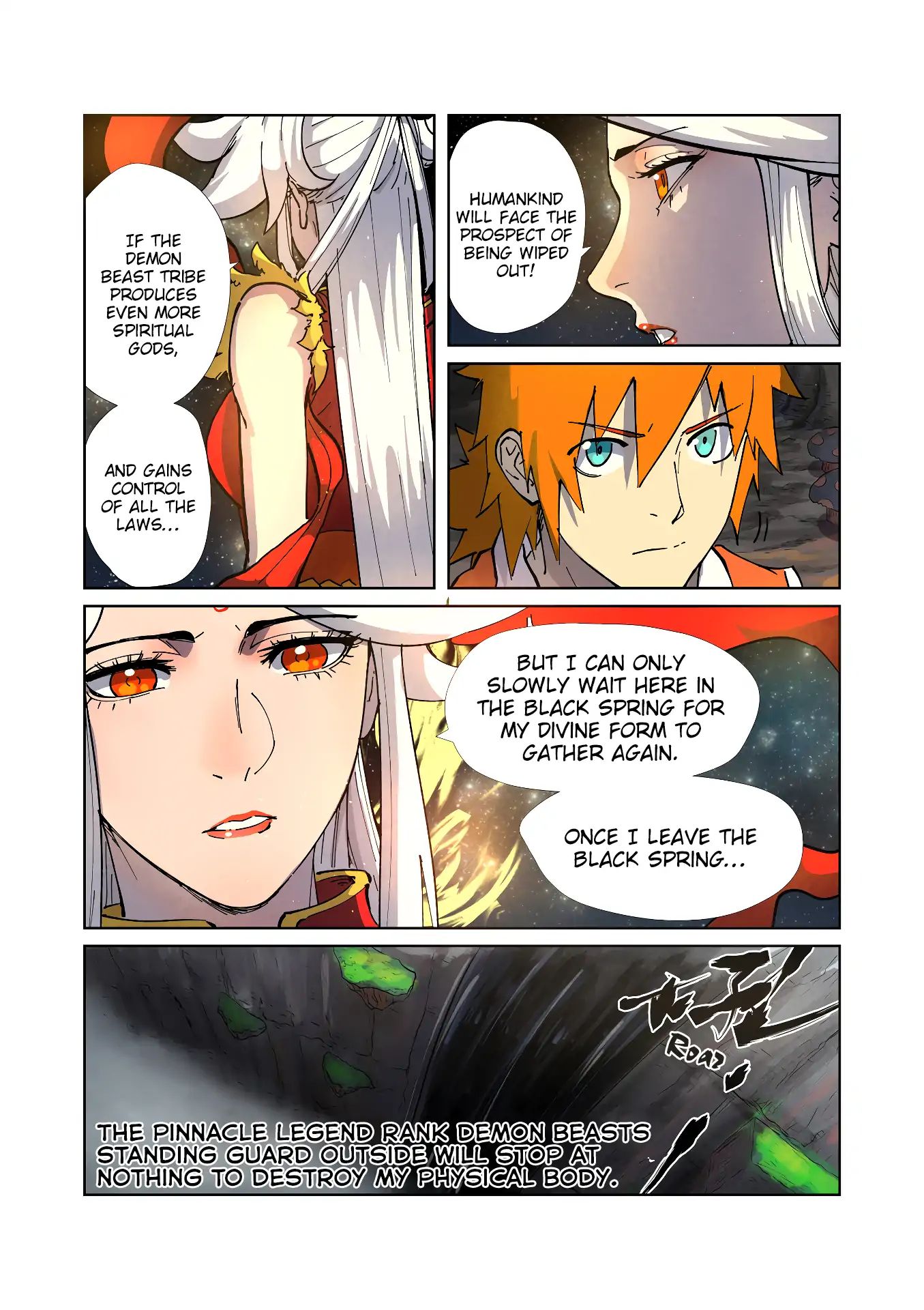 Tales Of Demons And Gods - Chapter 223.5: Fire Spiritual Goddess (Part 2)