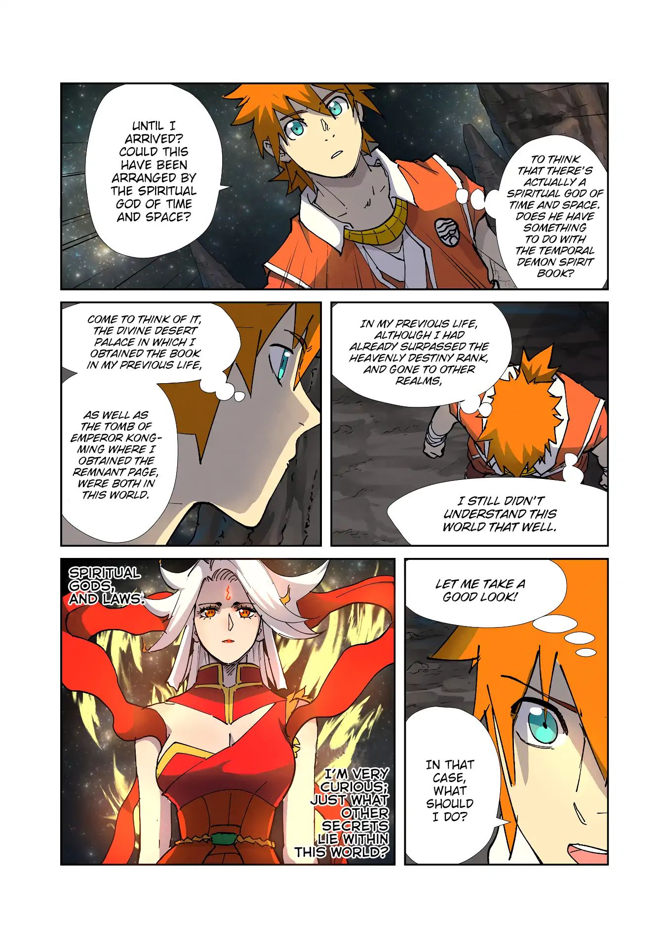 Tales Of Demons And Gods - Chapter 223.5: Fire Spiritual Goddess (Part 2)