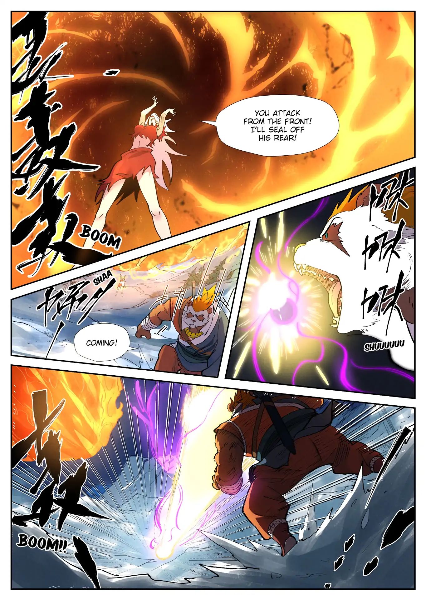 Tales Of Demons And Gods - Chapter 251: Battle In The Snowy Mountains