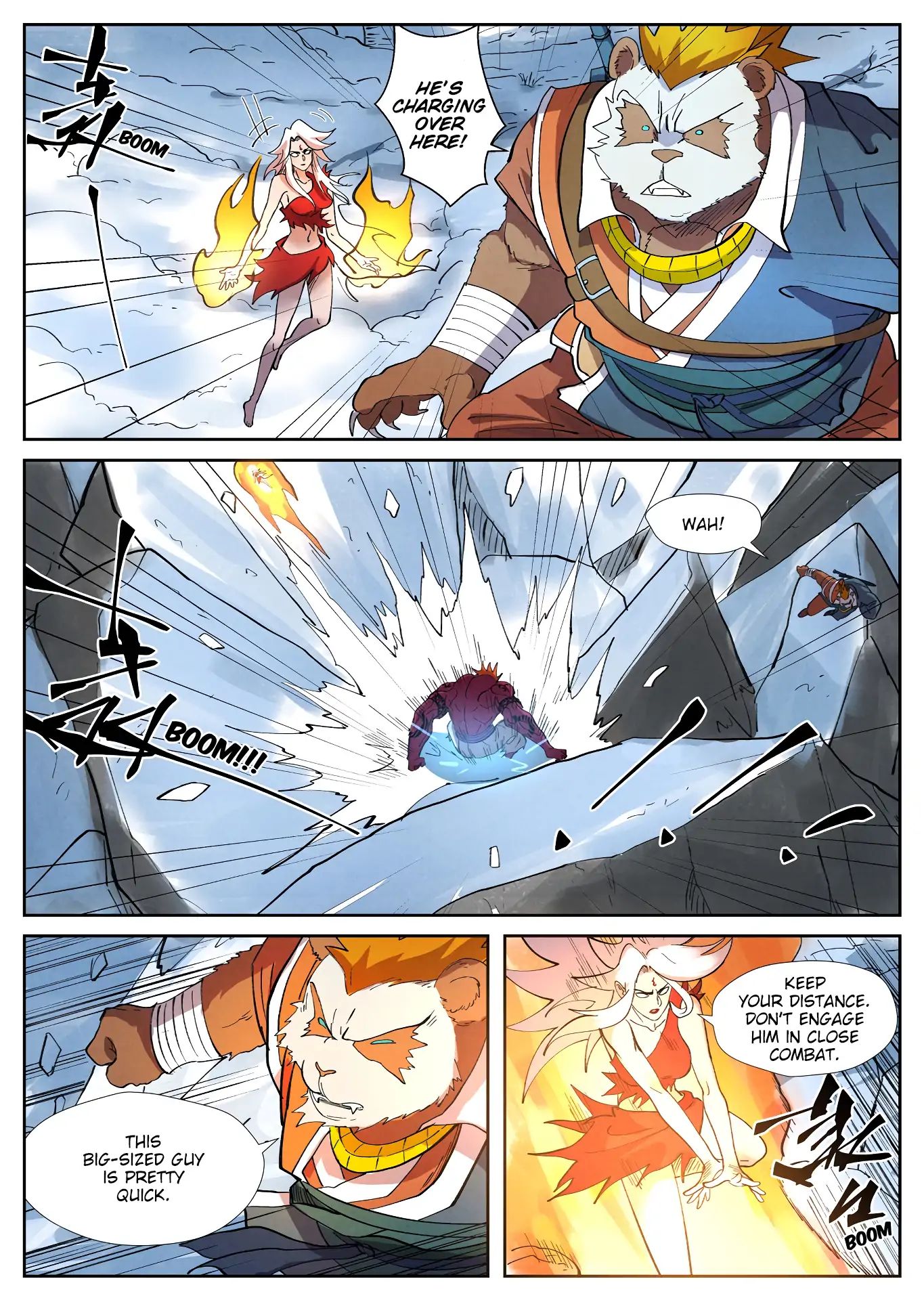 Tales Of Demons And Gods - Chapter 251: Battle In The Snowy Mountains