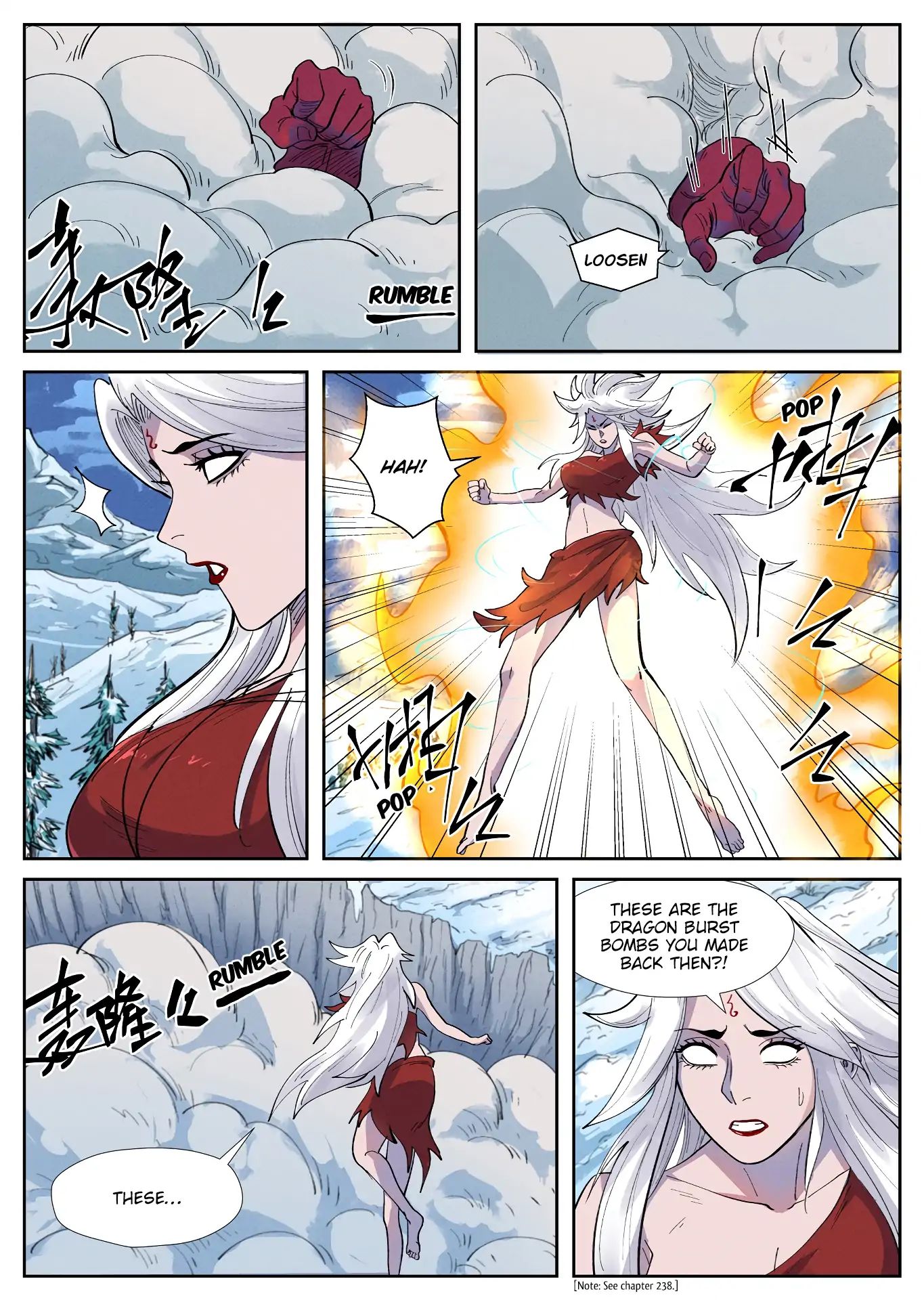 Tales Of Demons And Gods - Chapter 252: Dragon Burst Bomb