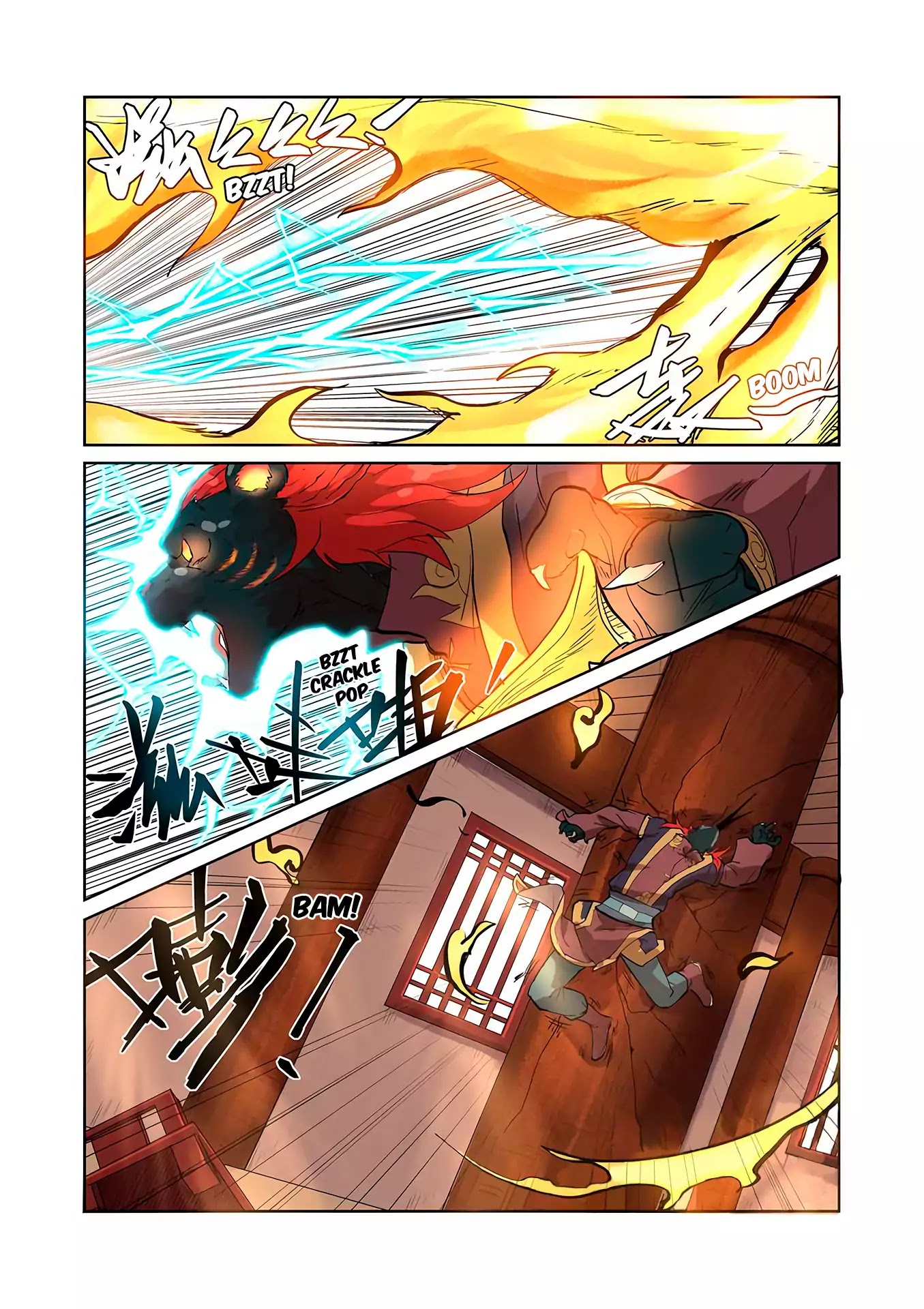 Tales Of Demons And Gods - Chapter 196.5: The Scarlet Flame Black Tiger Appears (Part 2)