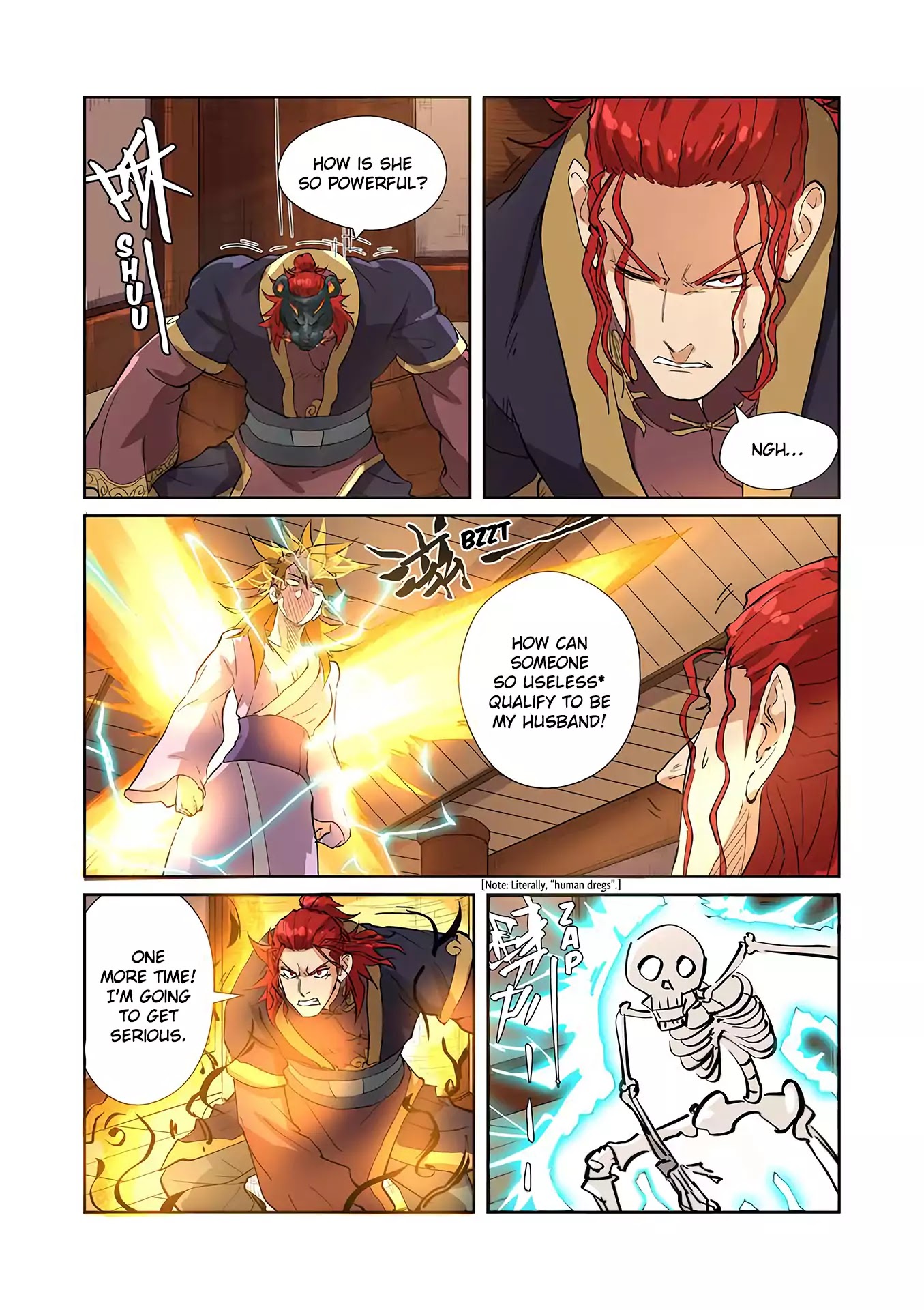 Tales Of Demons And Gods - Chapter 196.5: The Scarlet Flame Black Tiger Appears (Part 2)