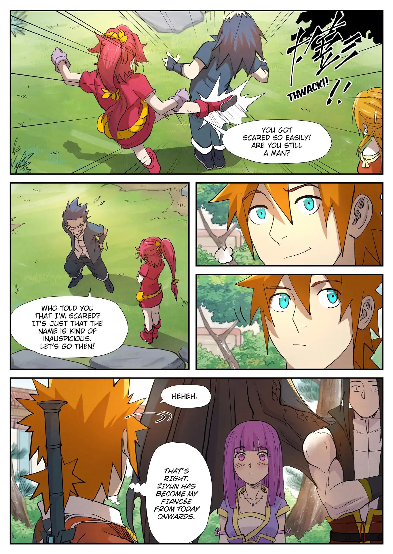 Tales Of Demons And Gods - Chapter 249: Returning To The Family