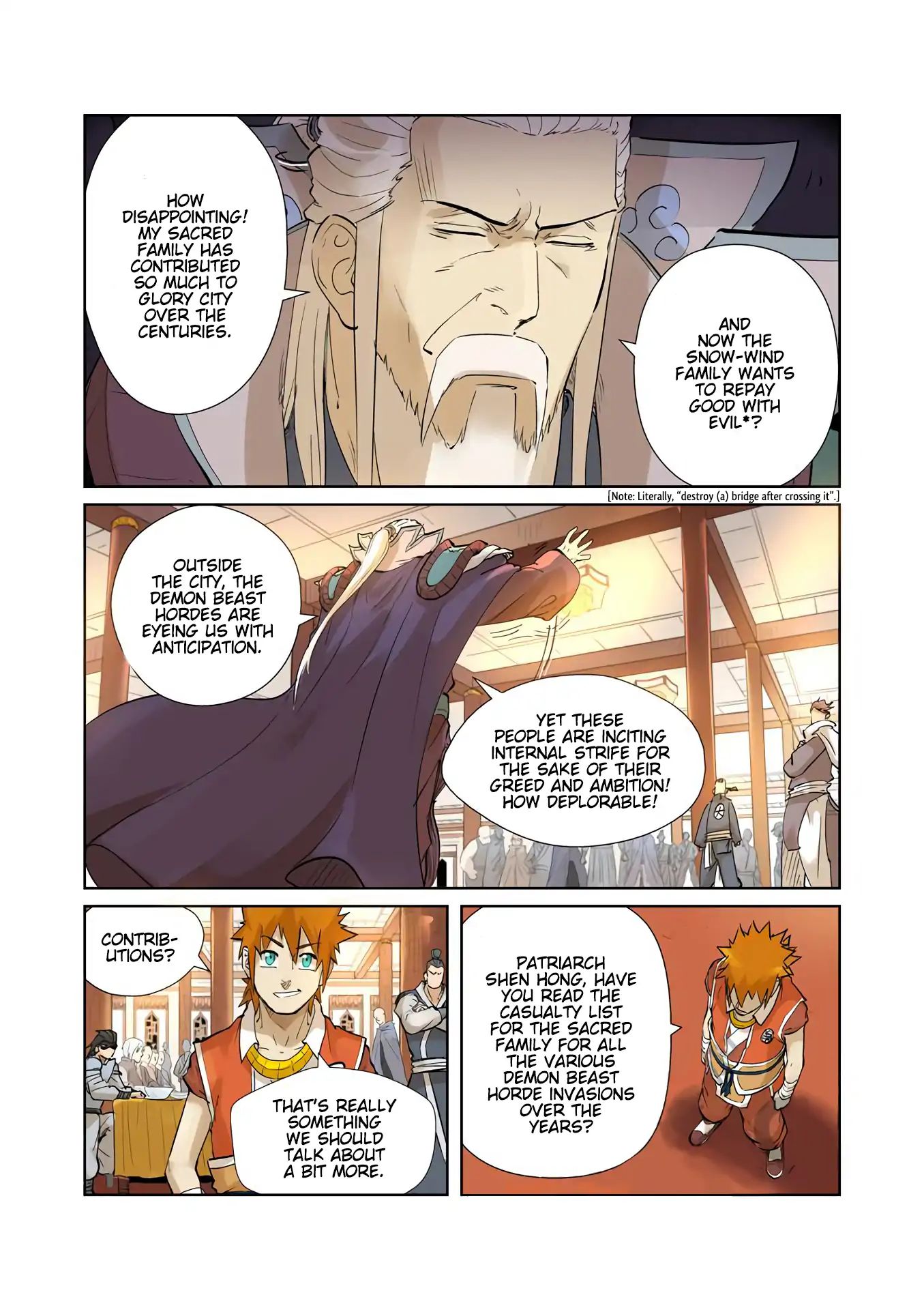 Tales Of Demons And Gods - Chapter 205.5: True Intentions Finally Revealed (Part 2)