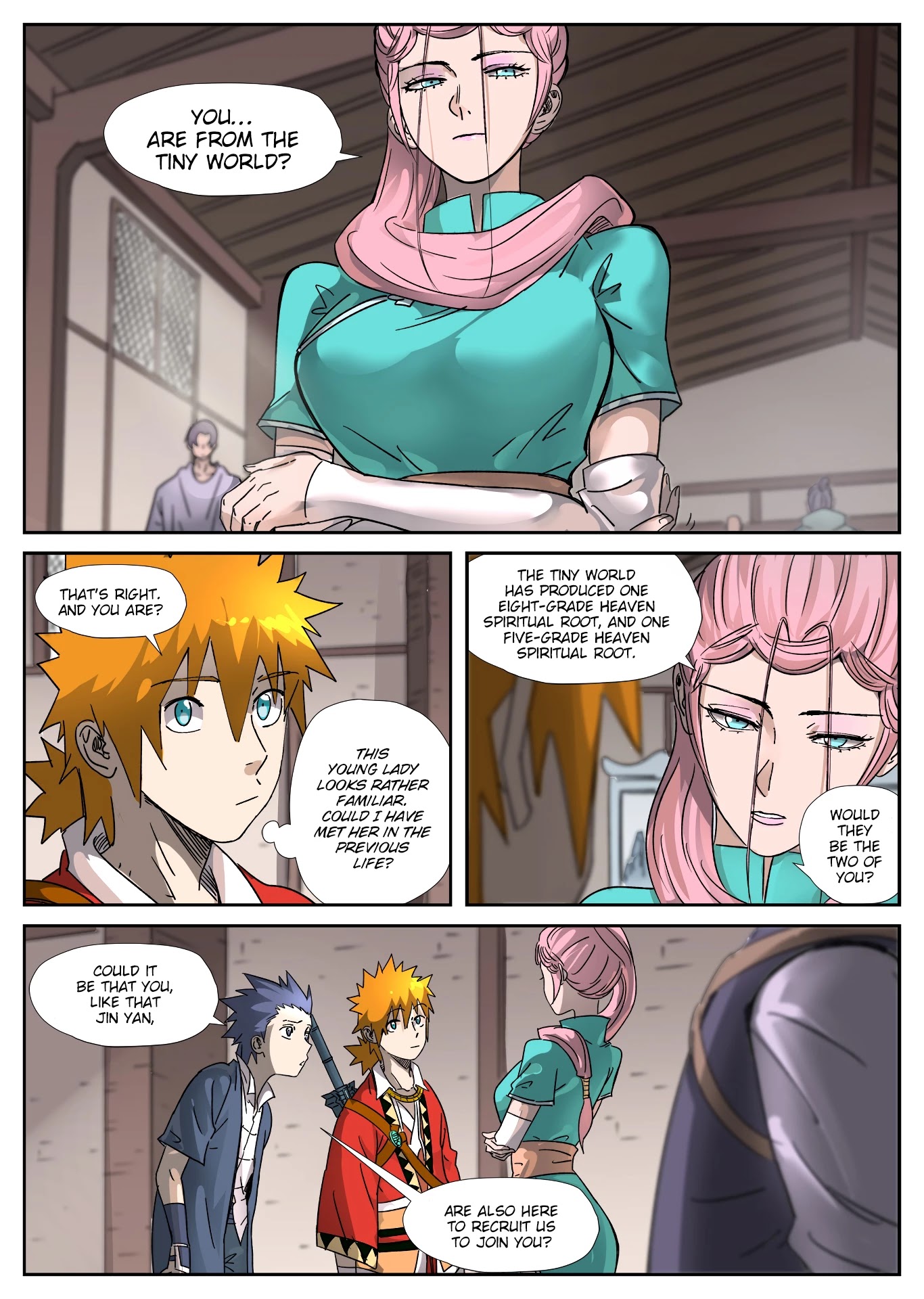 Tales Of Demons And Gods - Chapter 306: Getting To Know The New Classmates