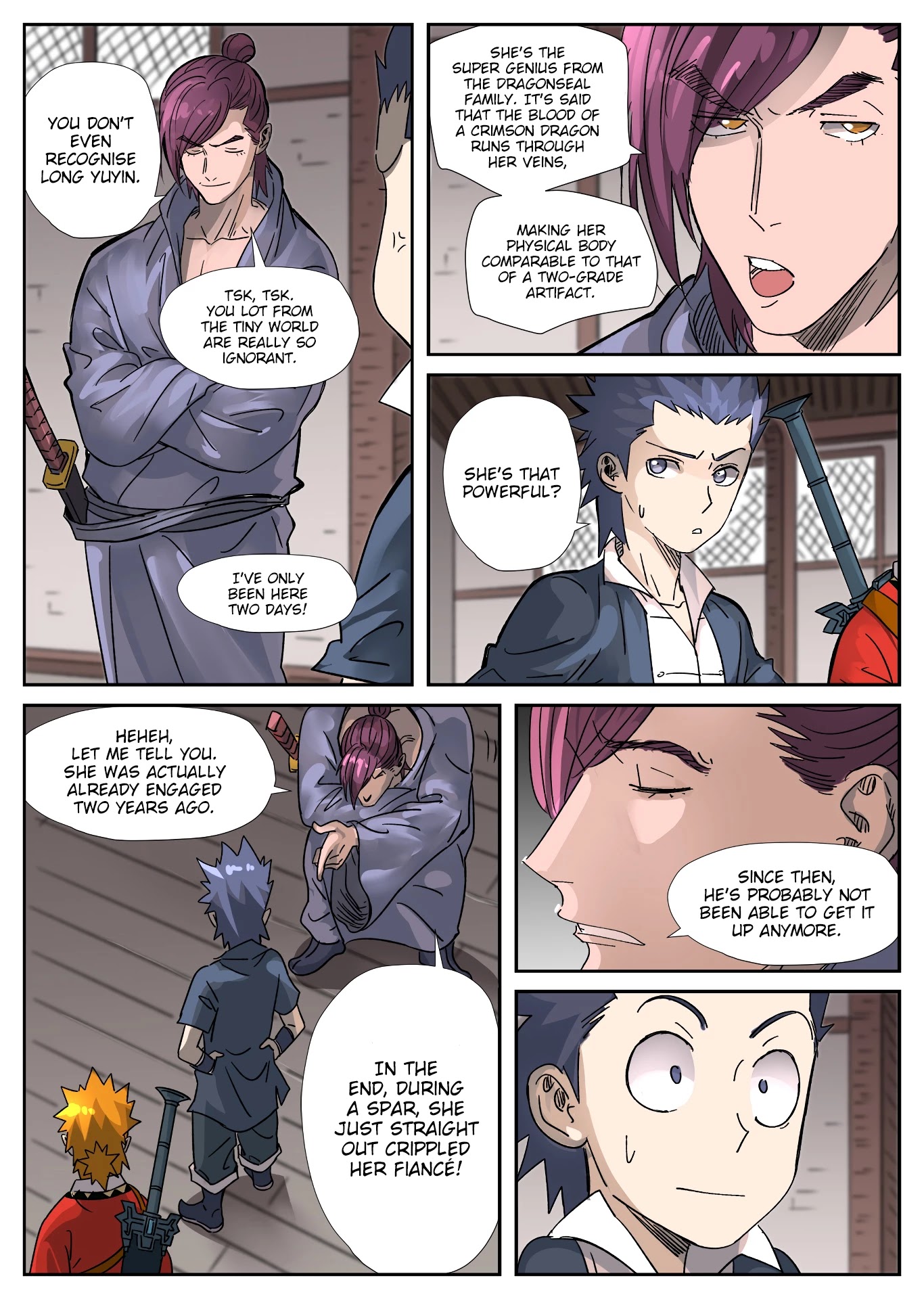 Tales Of Demons And Gods - Chapter 306: Getting To Know The New Classmates