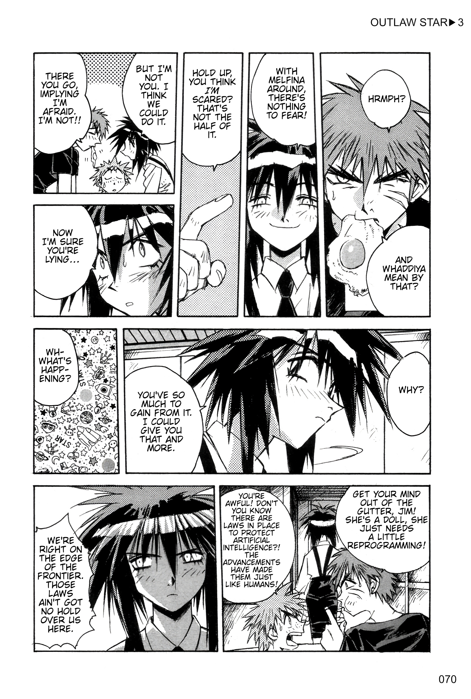 Outlaw Star - Vol.3 Chapter 13: Open Your Eyes