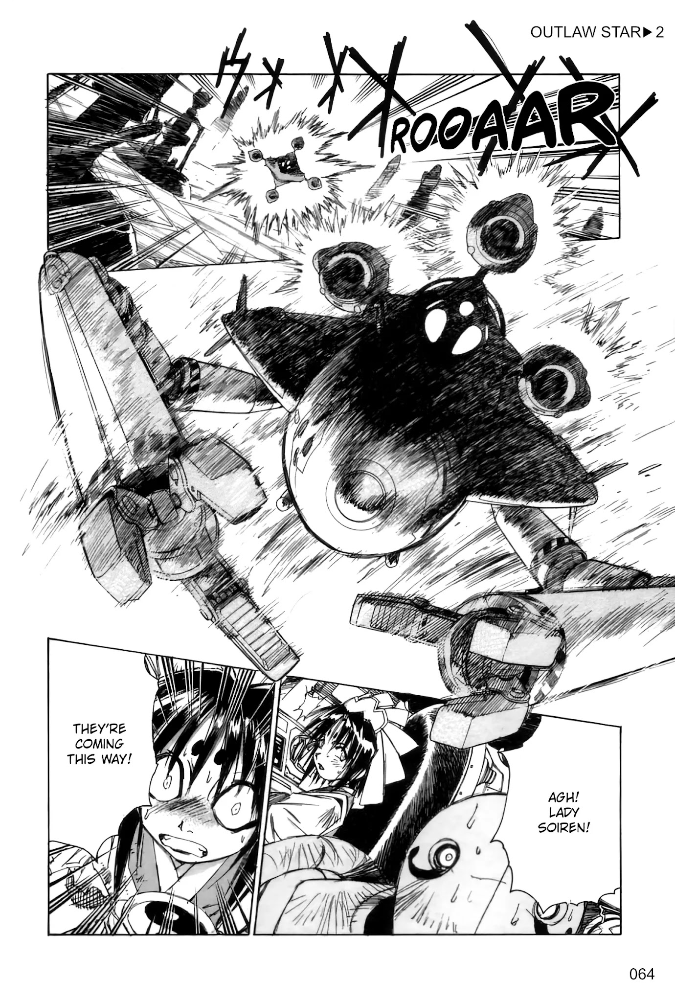 Outlaw Star - Chapter 7: Zero-Range Attack