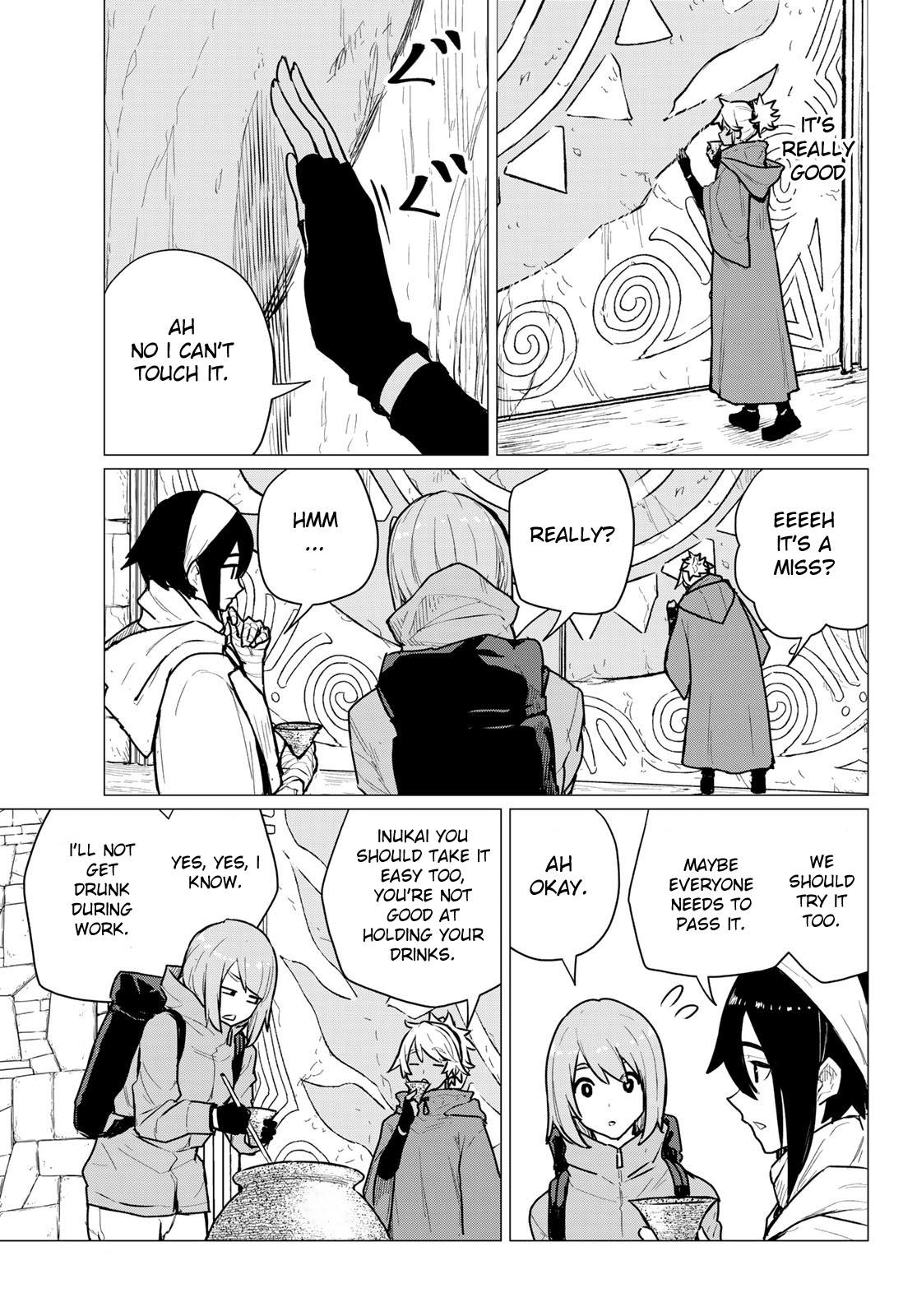 Flying Witch (Ishizuka Chihiro) - Chapter 69: Rock At The First Gate, Pot At The Second