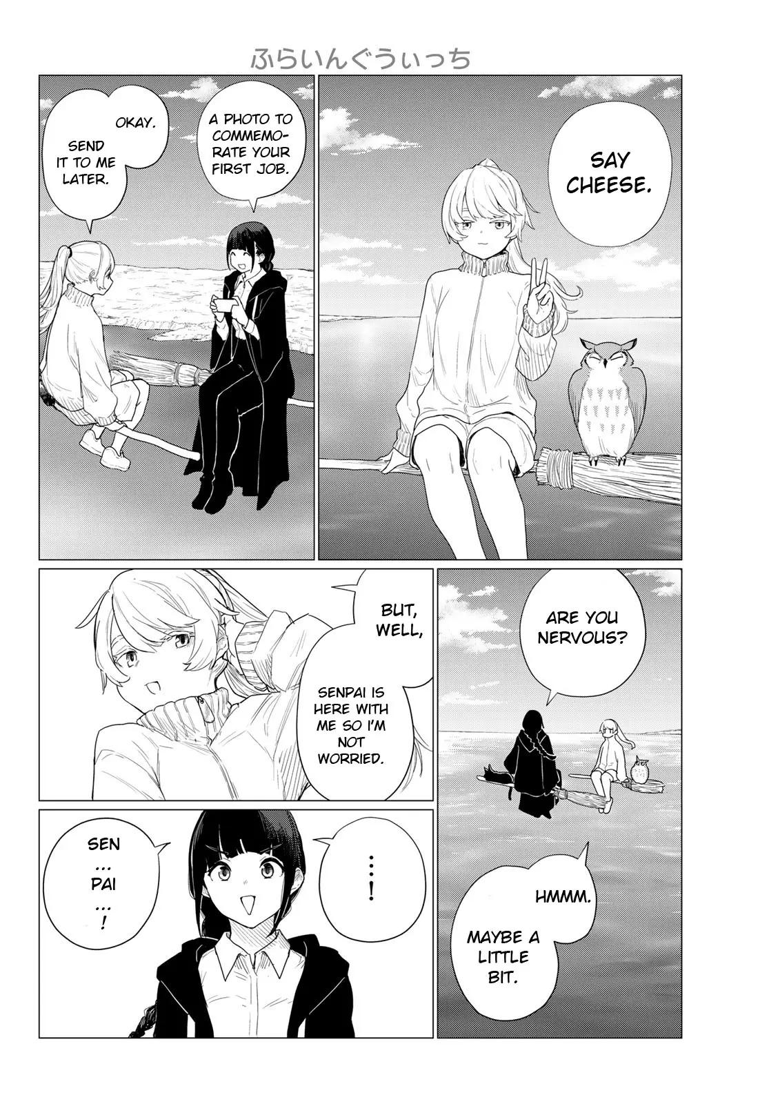 Flying Witch (Ishizuka Chihiro) - Chapter 80: Rocks, Traps And Fists