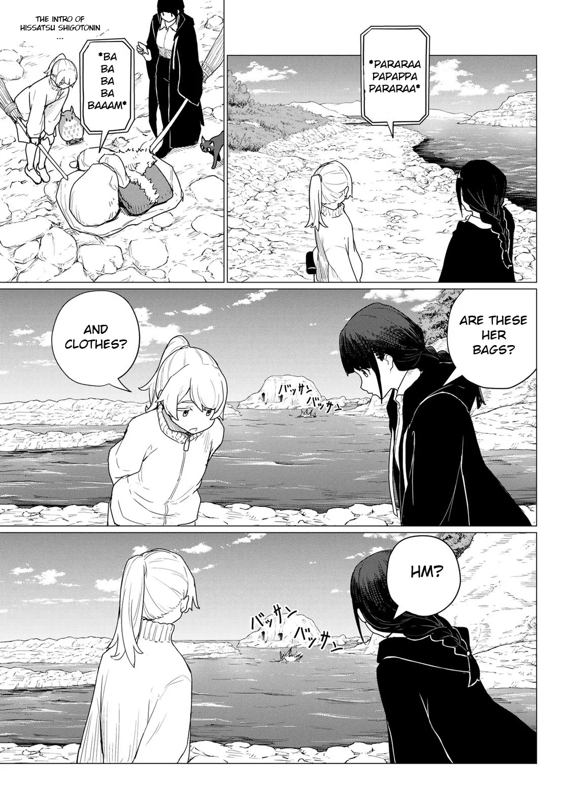 Flying Witch (Ishizuka Chihiro) - Chapter 80: Rocks, Traps And Fists