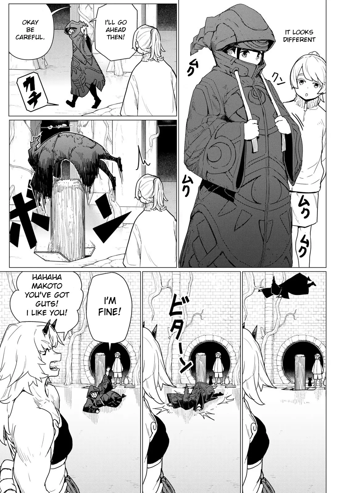 Flying Witch (Ishizuka Chihiro) - Chapter 80: Rocks, Traps And Fists