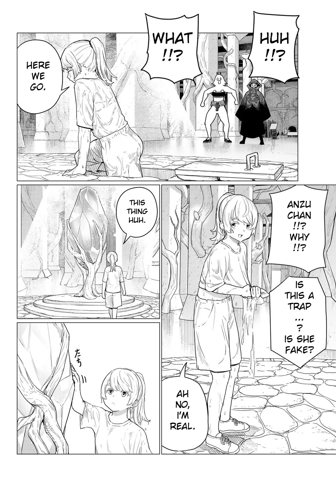 Flying Witch (Ishizuka Chihiro) - Chapter 80: Rocks, Traps And Fists