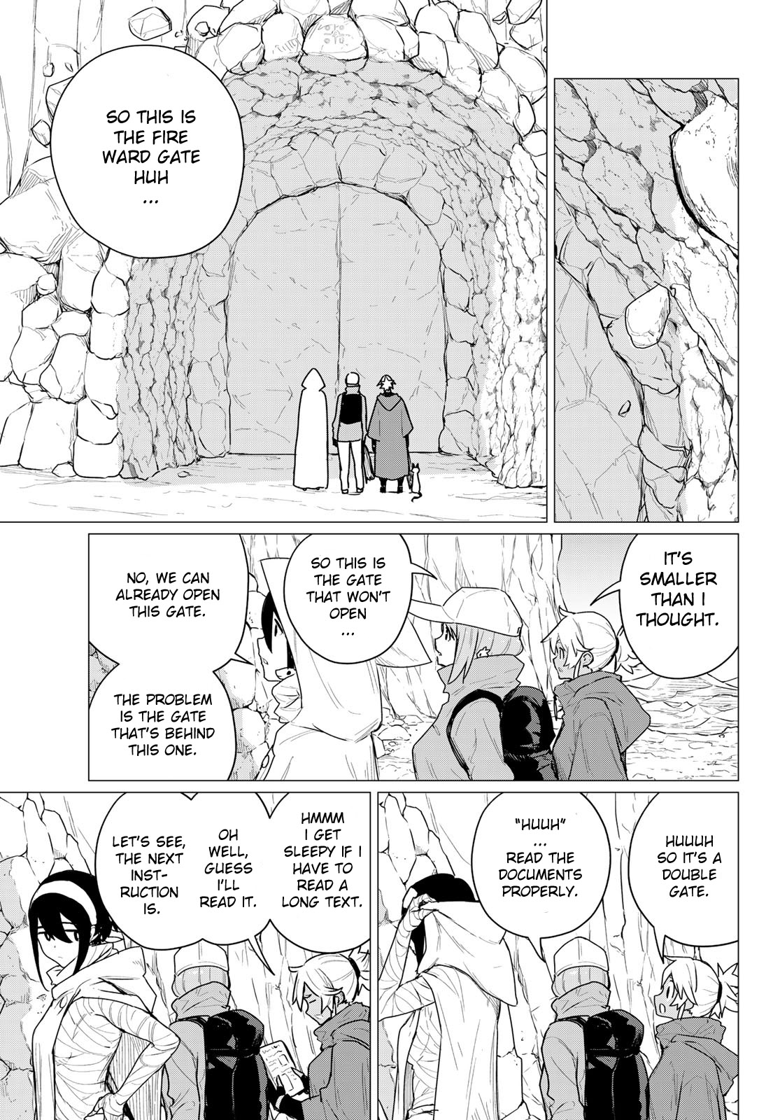 Flying Witch (Ishizuka Chihiro) - Chapter 68: The Fire Ward Gate