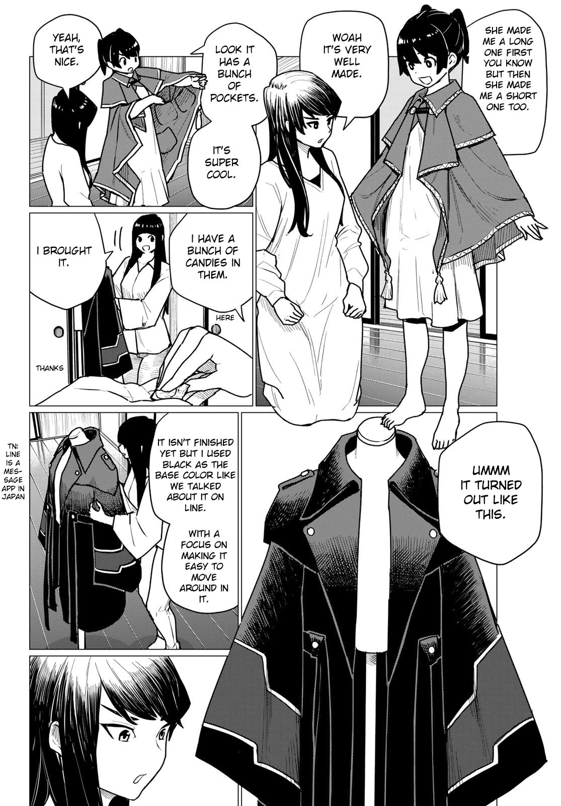 Flying Witch (Ishizuka Chihiro) - Chapter 71: Senpai, Robes, Picture Book, Typhoon