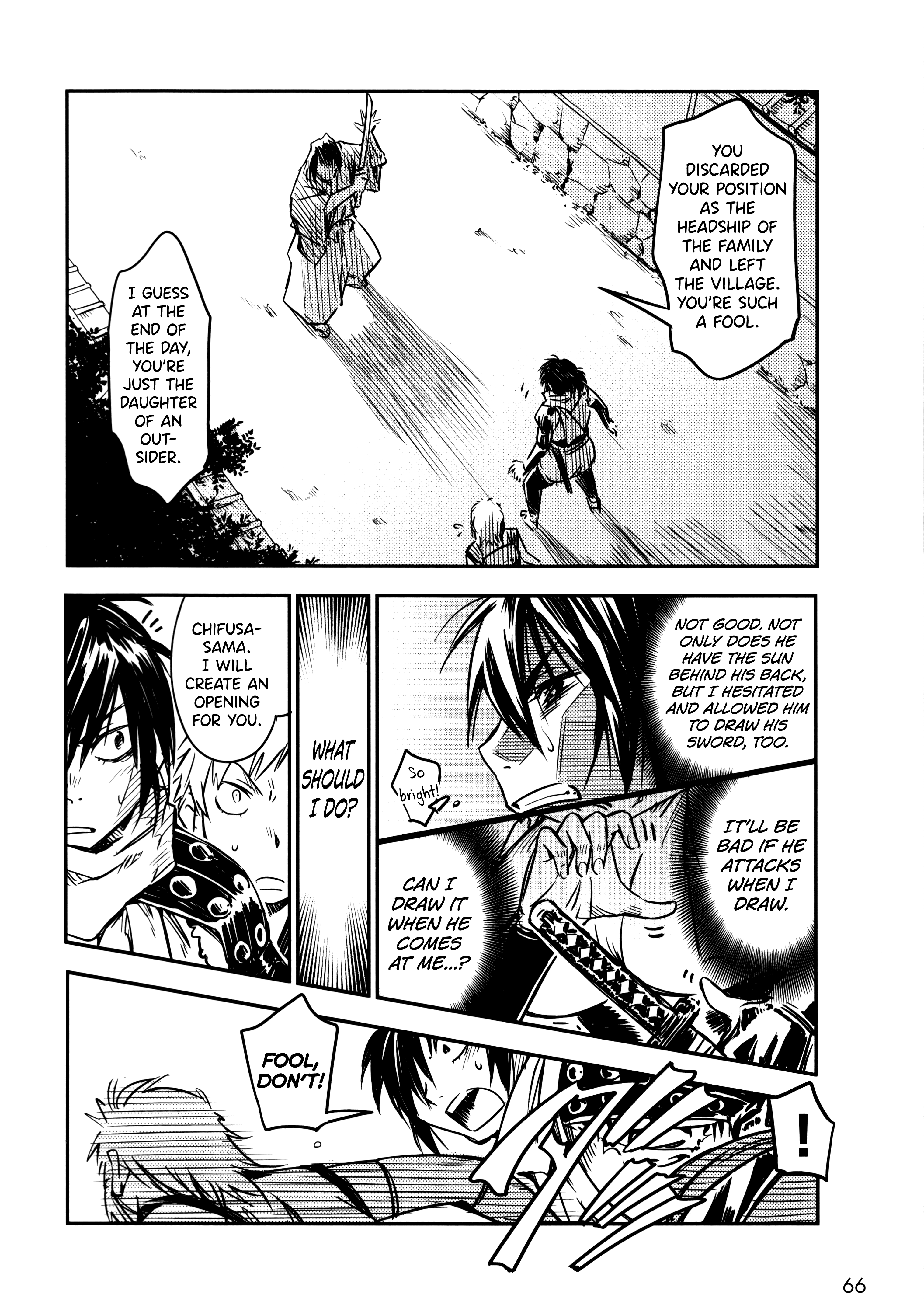 Manyuu Hikenchou - Vol.2 Chapter 9: Chifusa Imprisoned