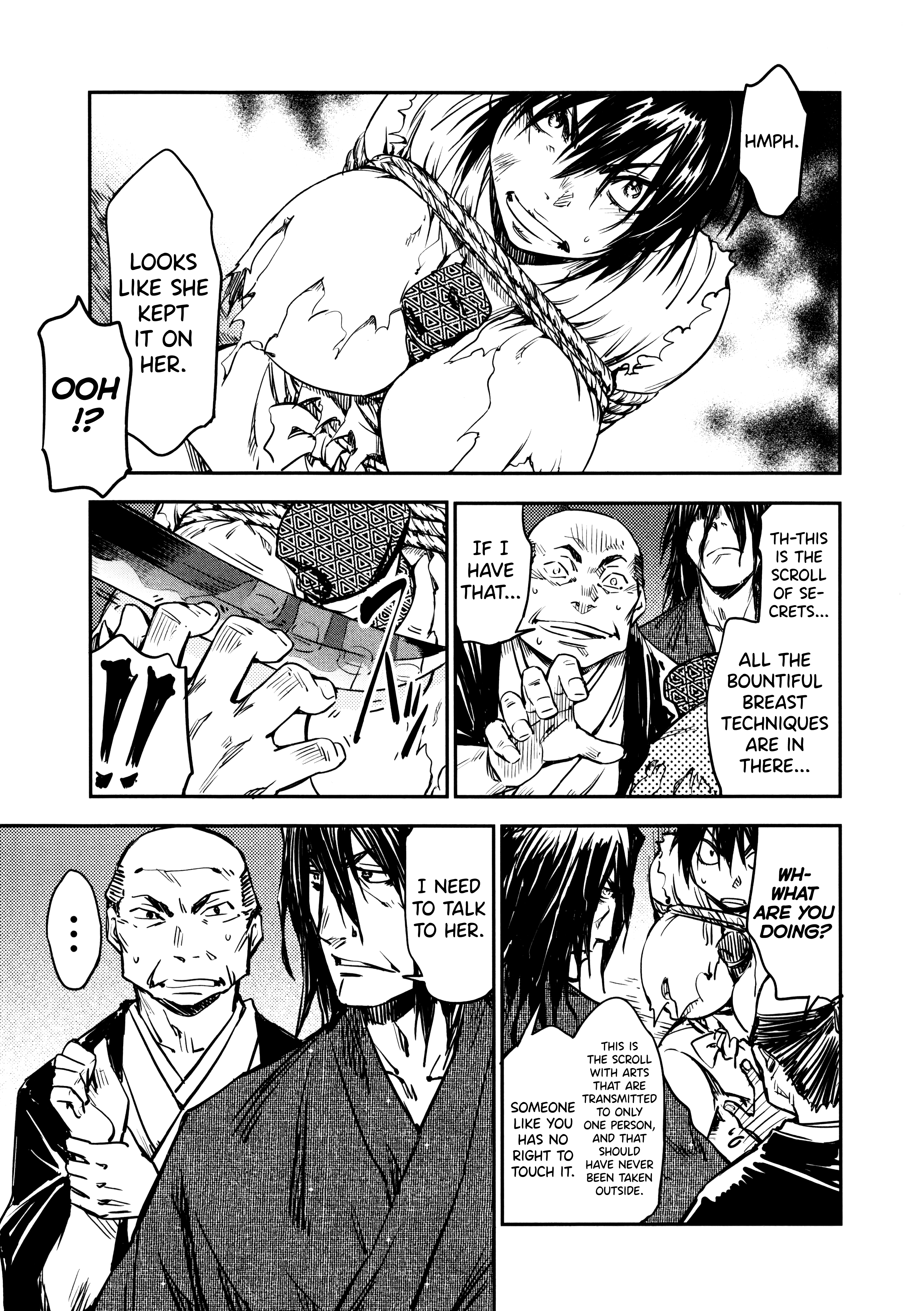 Manyuu Hikenchou - Vol.2 Chapter 9: Chifusa Imprisoned