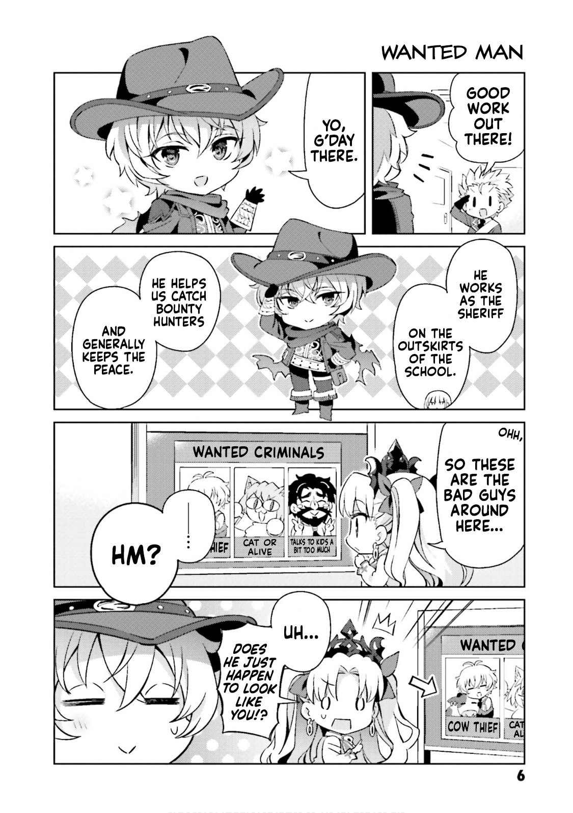 Type-Moon Gakuen - Chibi Chuki! - Vol.6 Chapter 45: 45Th Period: You're Under Arrest! By The Goddess