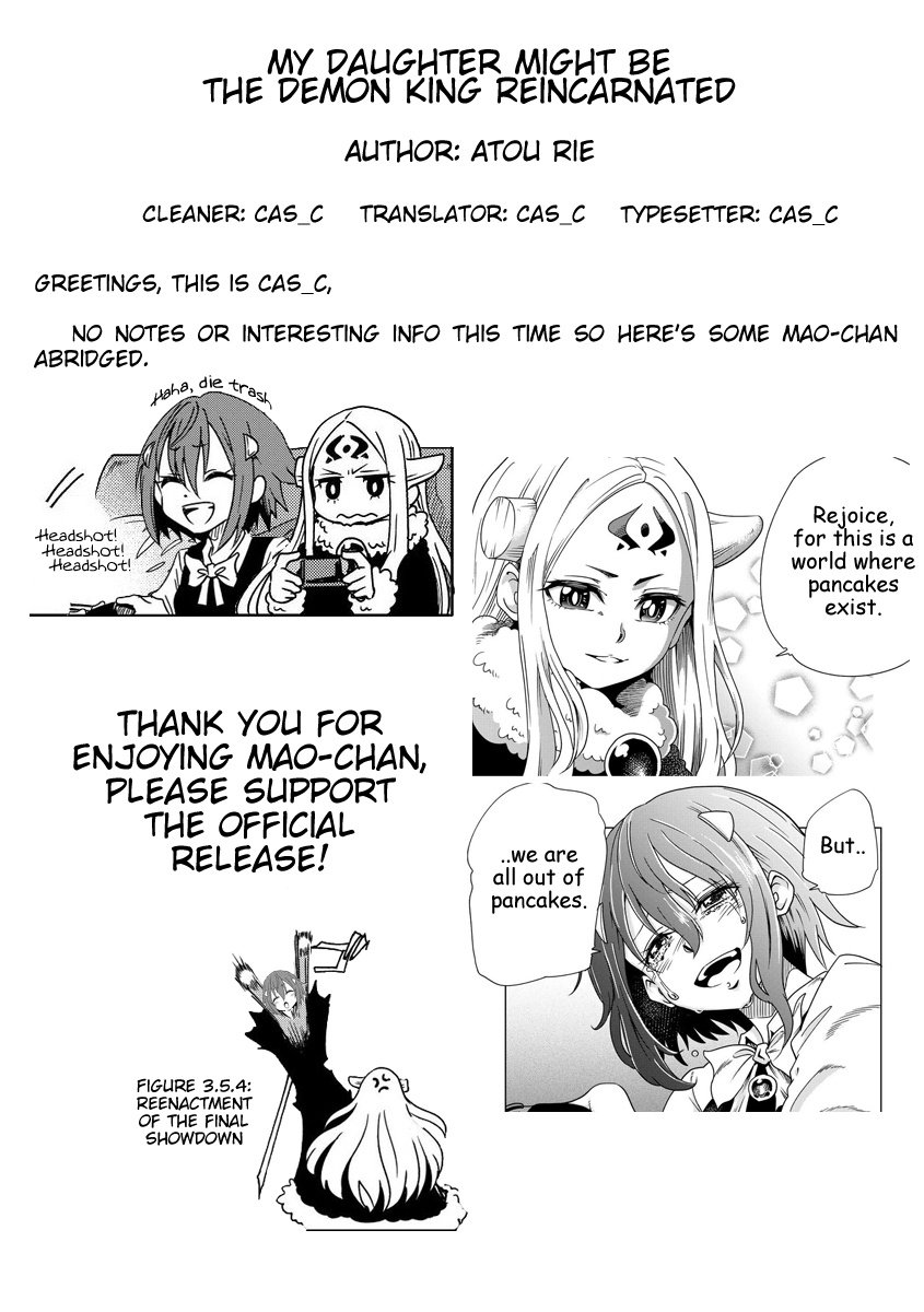 My Daughter Might Be The Demon King Reincarnated - Chapter 3