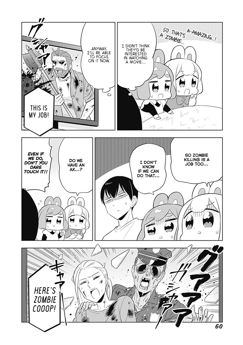 Department Of Corporate Slave Rabbits - Vol.2 Chapter 20: Fuwami &Amp; Mofuko Learn From A Movie