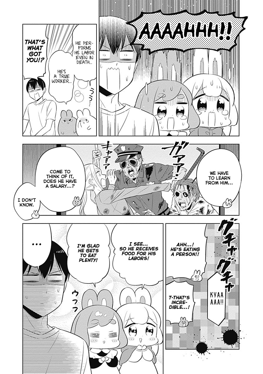 Department Of Corporate Slave Rabbits - Vol.2 Chapter 20: Fuwami &Amp; Mofuko Learn From A Movie