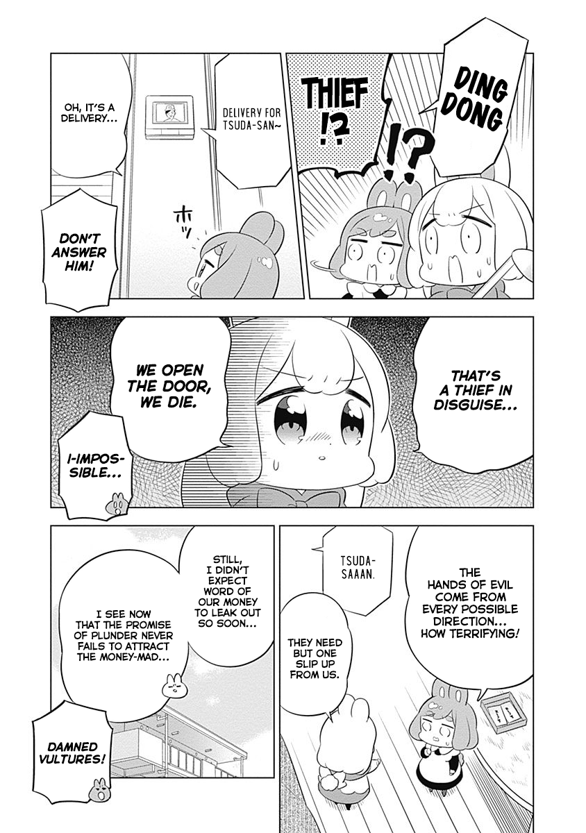 Department Of Corporate Slave Rabbits - Vol.2 Chapter 19: Fuwami &Amp; Mofuko Are Driven Mad By Money