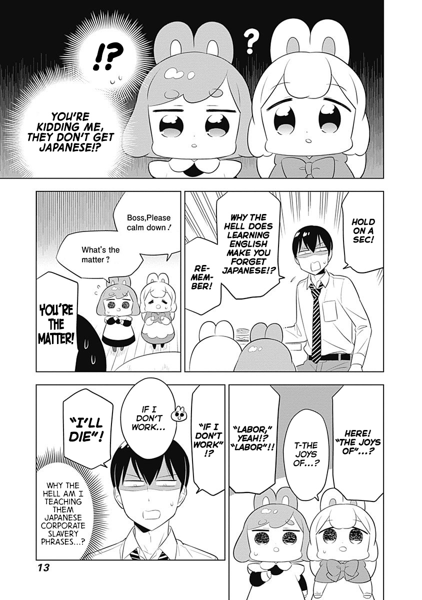 Department Of Corporate Slave Rabbits - Vol.4 Chapter 43: Fuwami &Amp; Mofuko, Global Company Slaves