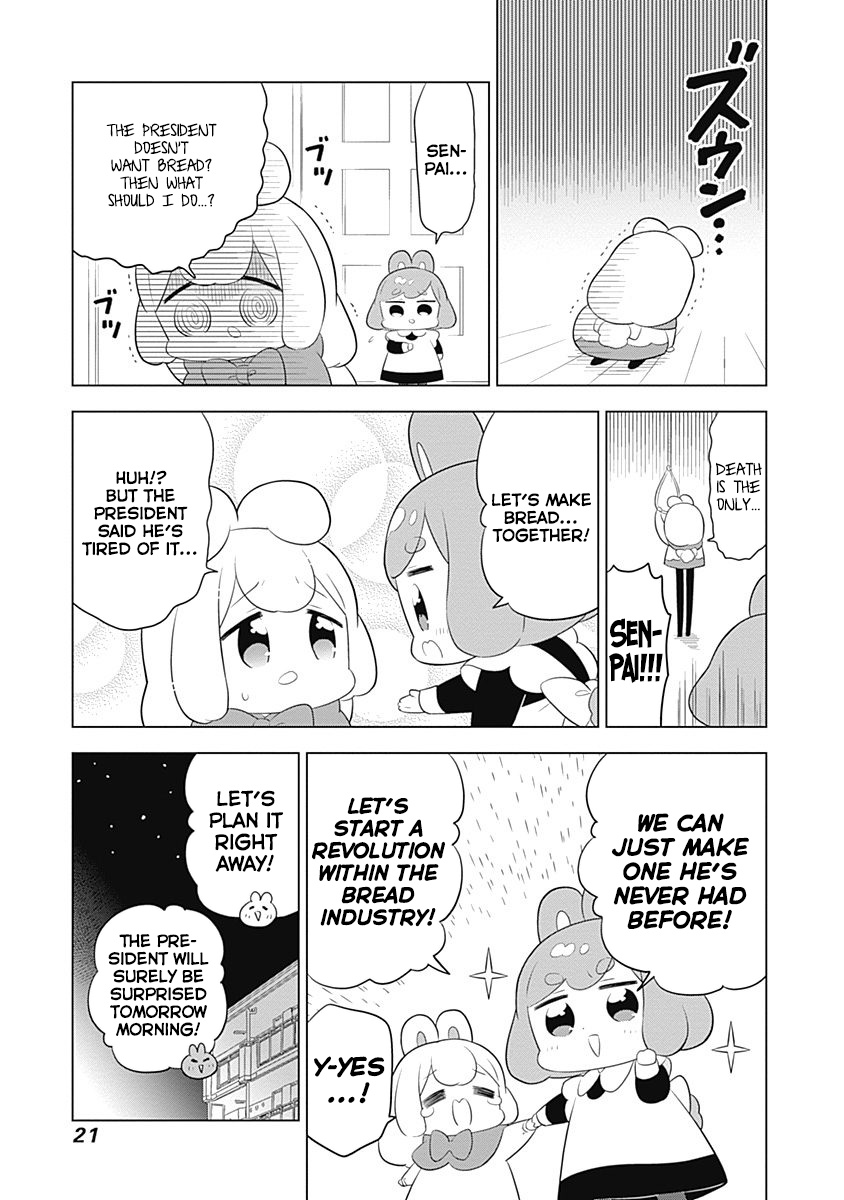 Department Of Corporate Slave Rabbits - Vol.4 Chapter 44: Fuwami &Amp; Mofuko Confront Bread