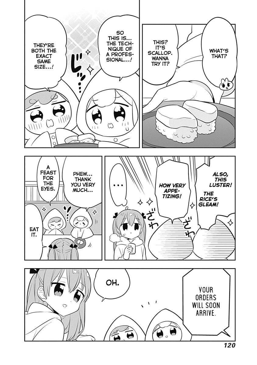 Department Of Corporate Slave Rabbits - Vol.5 Chapter 68: Fuwami &Amp; Mofuko Learn At A Conveyor Belt Sushi Restaurant