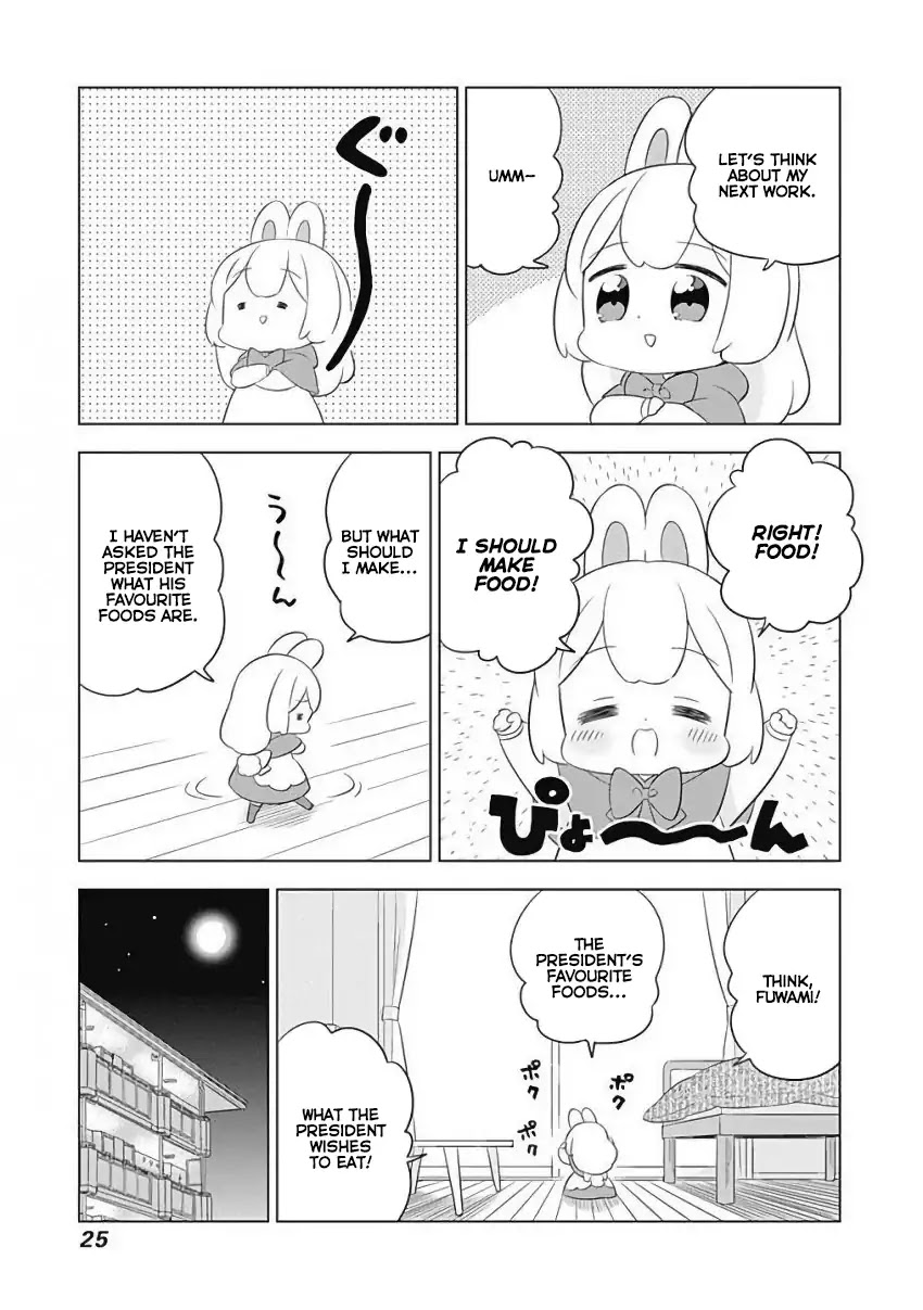 Department Of Corporate Slave Rabbits - Chapter 2: Fuwami Thinks Of Work