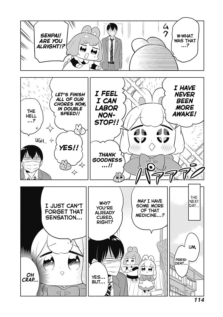 Department Of Corporate Slave Rabbits - Vol.3 Chapter 39: Fuwami Fights Her Disease