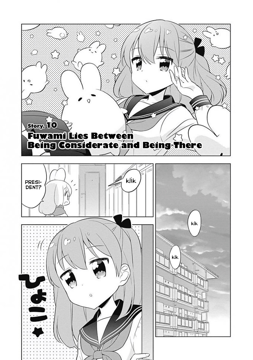 Department Of Corporate Slave Rabbits - Vol.1 Chapter 10: Fuwami Lies Between Being Considerate And Being There