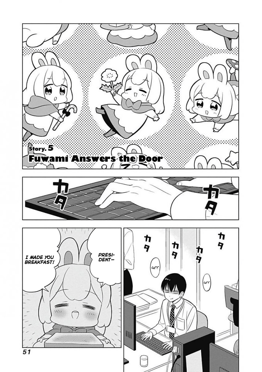 Department Of Corporate Slave Rabbits - Vol.1 Chapter 5: Fuwami Answers The Door