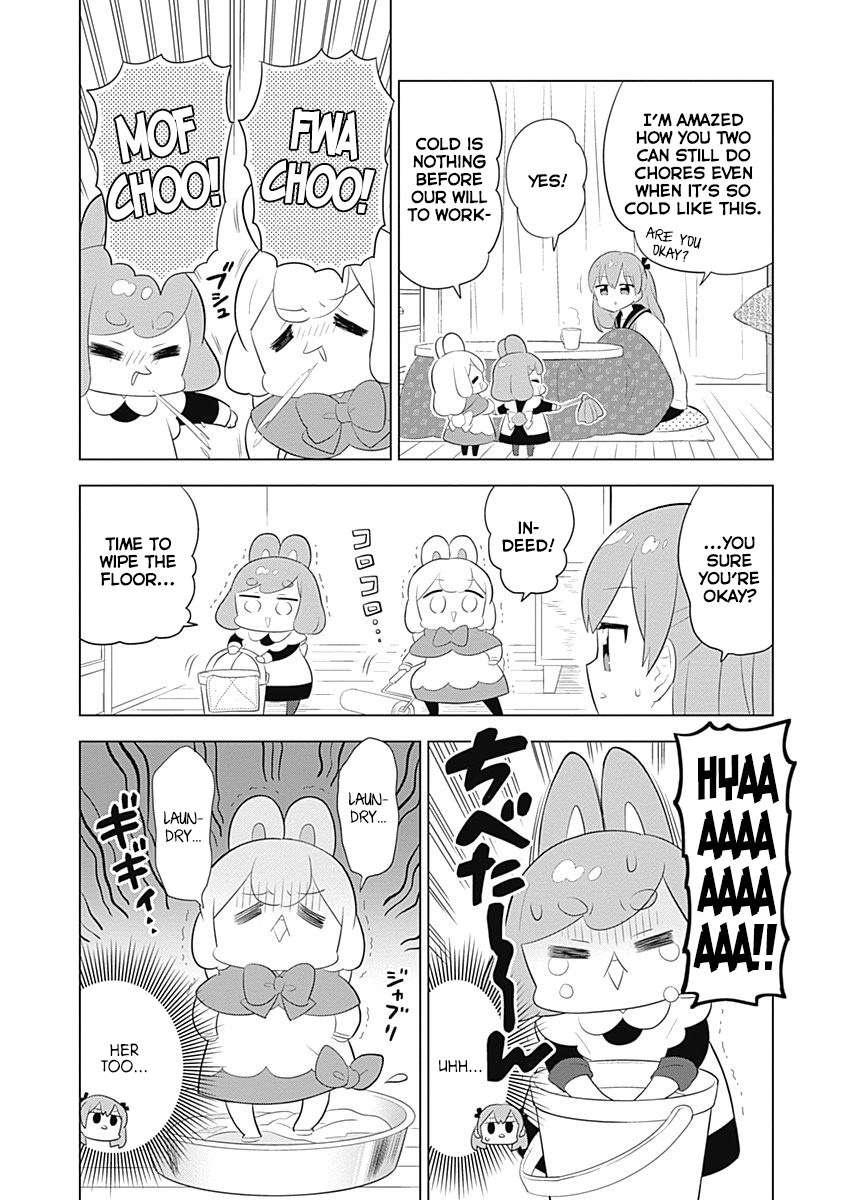 Department Of Corporate Slave Rabbits - Vol.4 Chapter 52: Fuwami &Amp; Mofuko Fuse Into A Powerful Form...