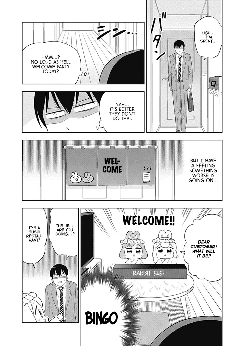 Department Of Corporate Slave Rabbits - Vol.2 Chapter 21: Fuwami &Amp; Mofuko Are Driven Mad By Mochi