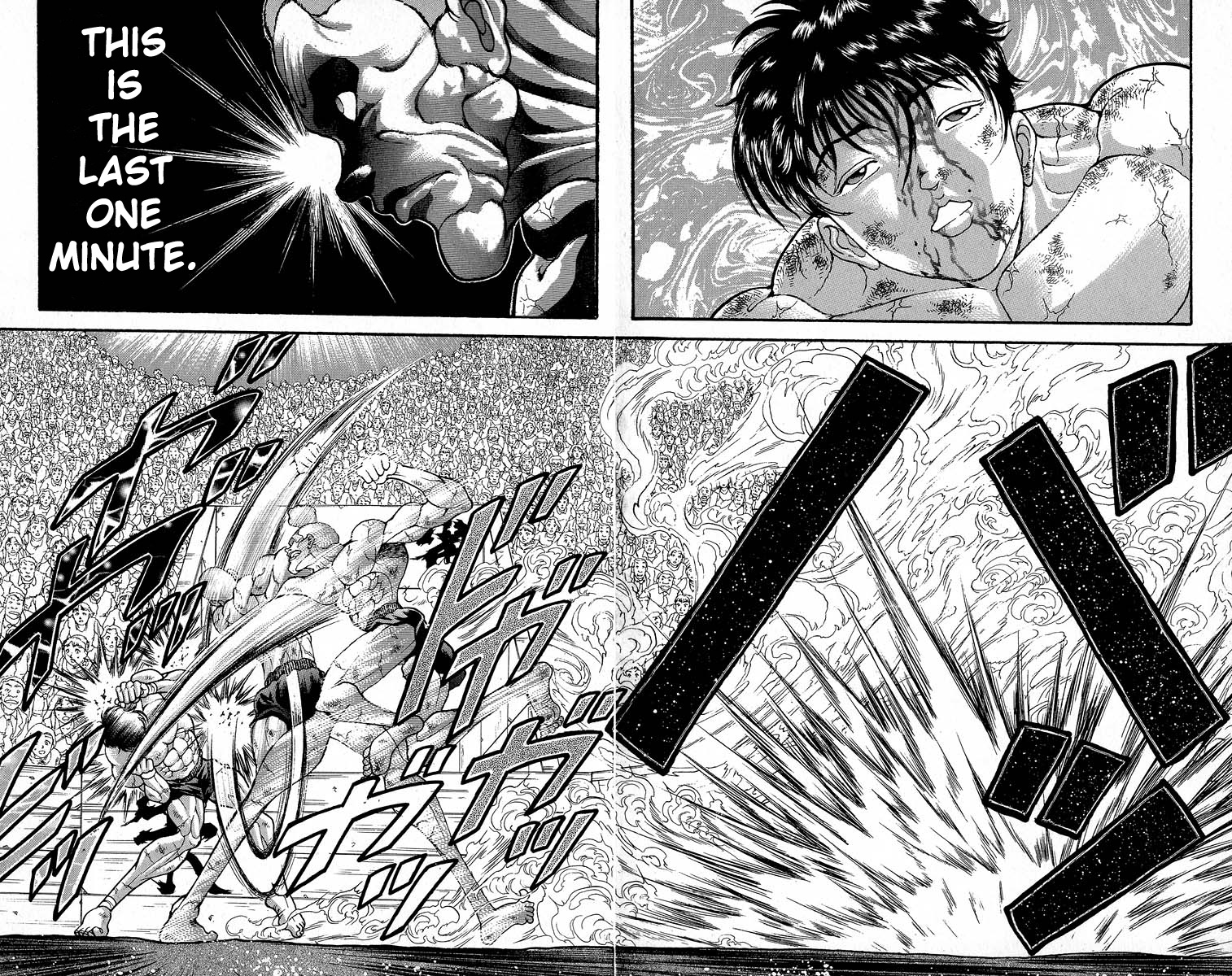 Grappler Baki - Vol.42 Chapter 366: Last One Minute