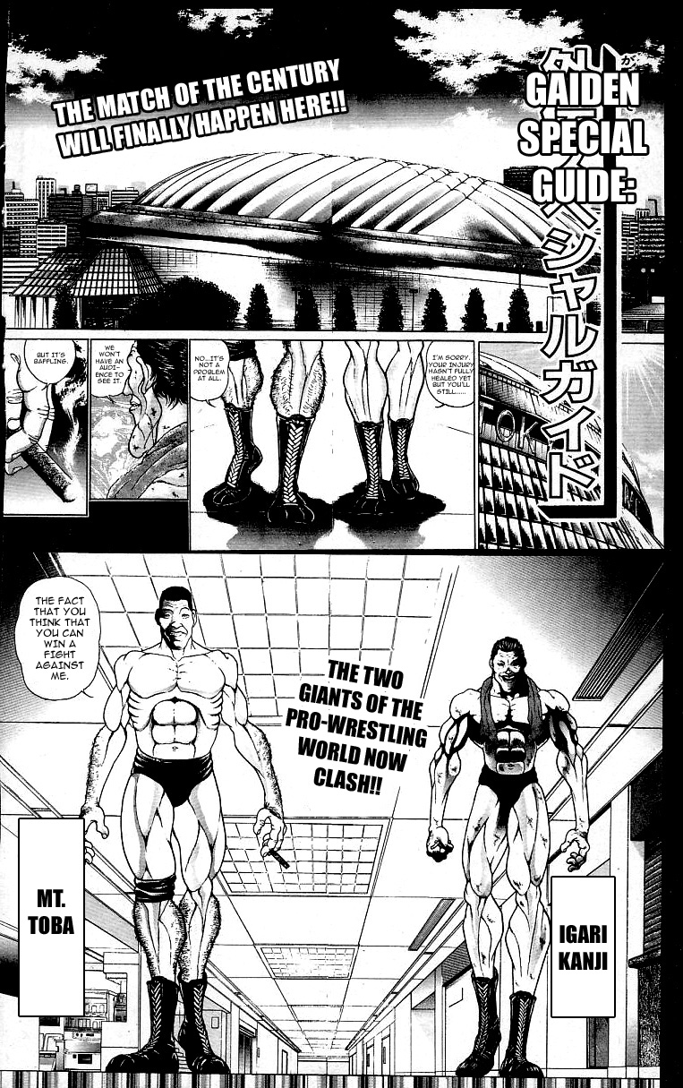 Grappler Baki - Vol.43 Chapter 372: Gaiden Part 1:  It's Starting