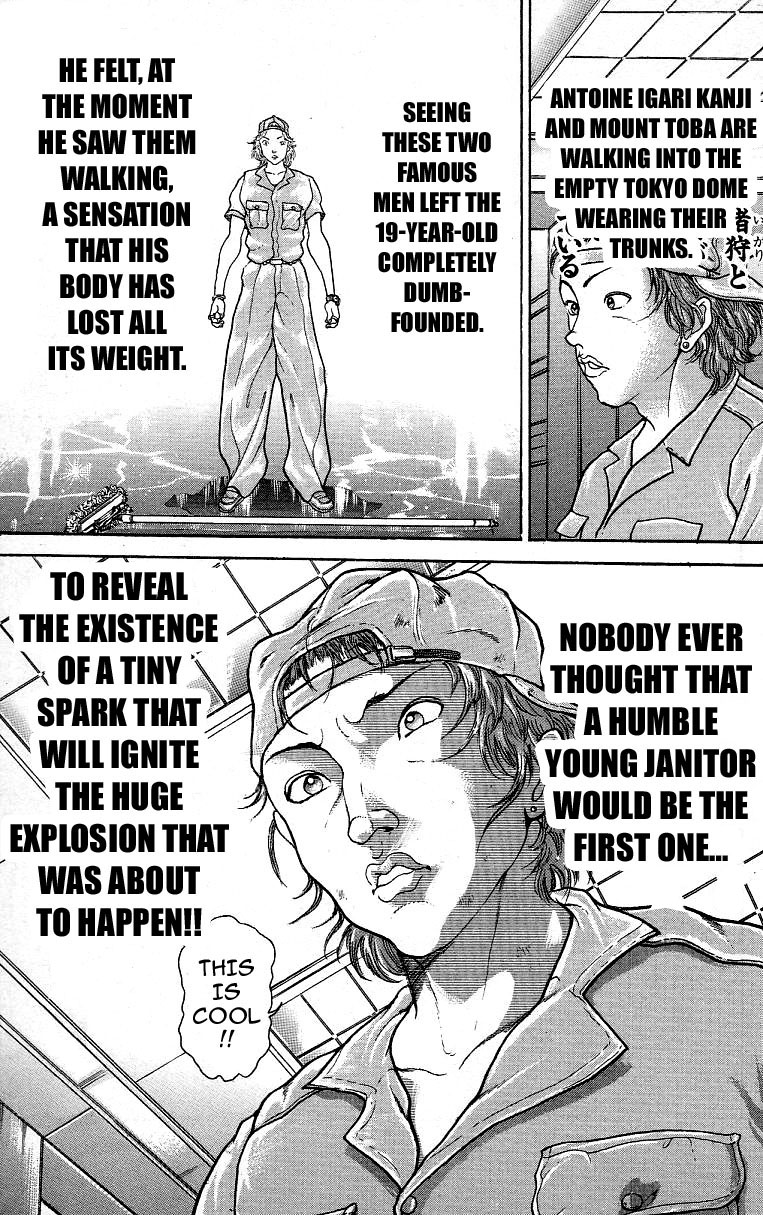 Grappler Baki - Vol.43 Chapter 372: Gaiden Part 1:  It's Starting