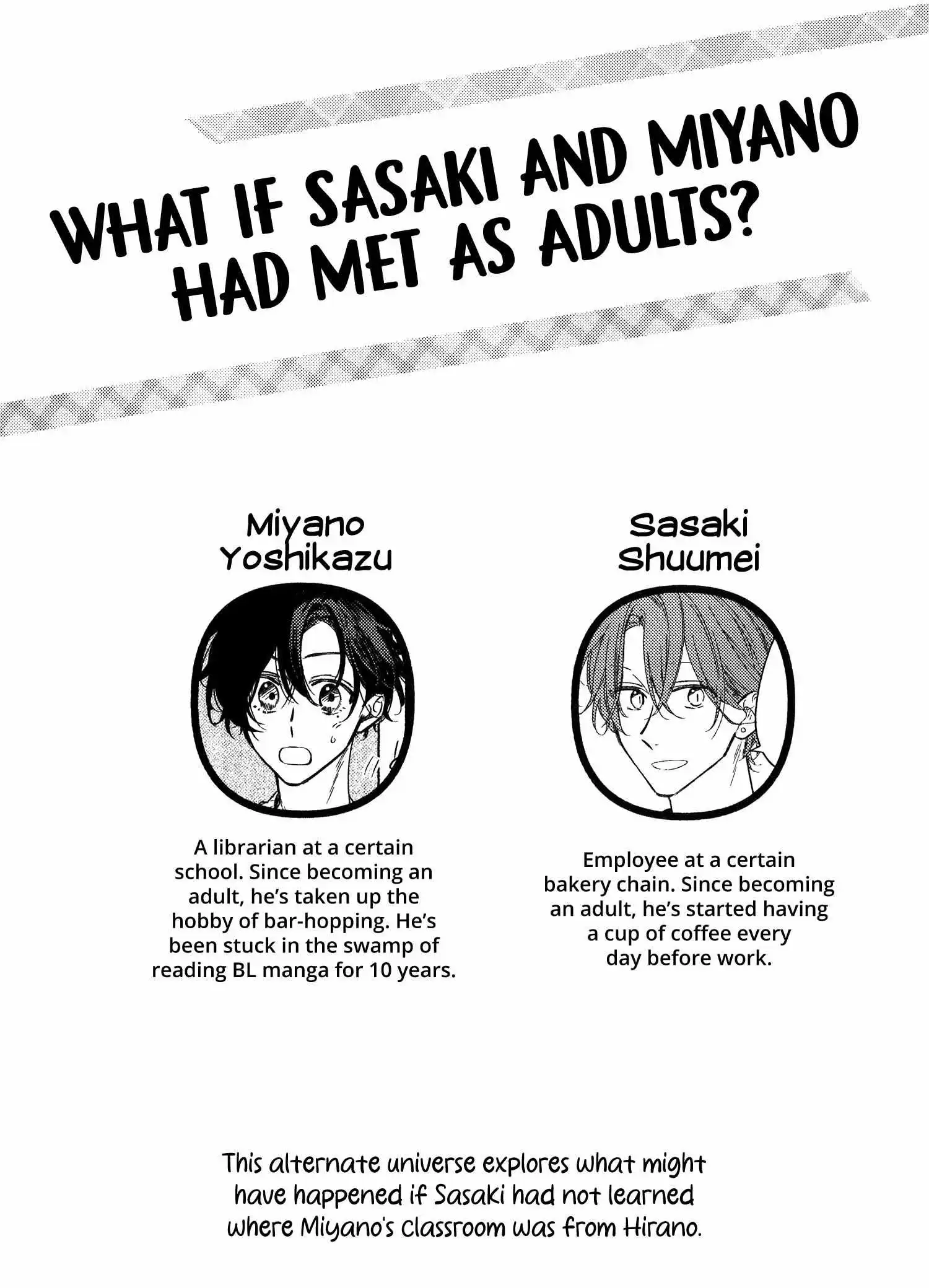 Sasaki To Miyano - Vol.10 Special. : Sasaki And Miyano Working Adults Au